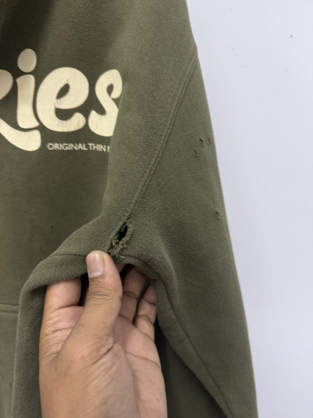 Cookies 🔥 Japan Streetwear Cookies SF Crazy Distressed Hoodies - S Size US M / EU 48-50 / 2 - 7 Thumbnail