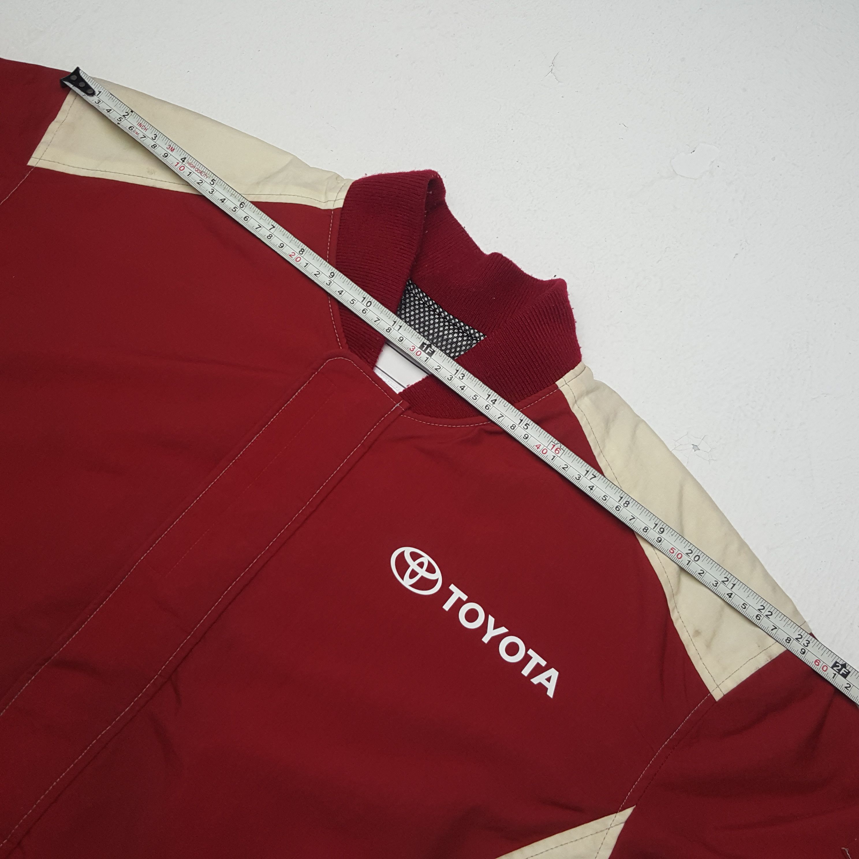 Japanese Brand × Vintage Vintage Toyota Techno Japanese Racing Team Bombers Jacket Size US XXL / EU 58 / 5 - 6 Thumbnail