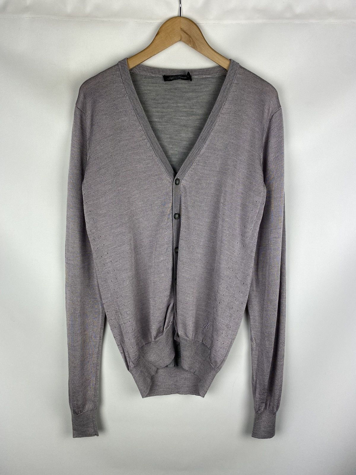 Allsaints Allsaints Shine Story wool cardigan sweater size L Size US L / EU 52-54 / 3 - 1 Thumbnail