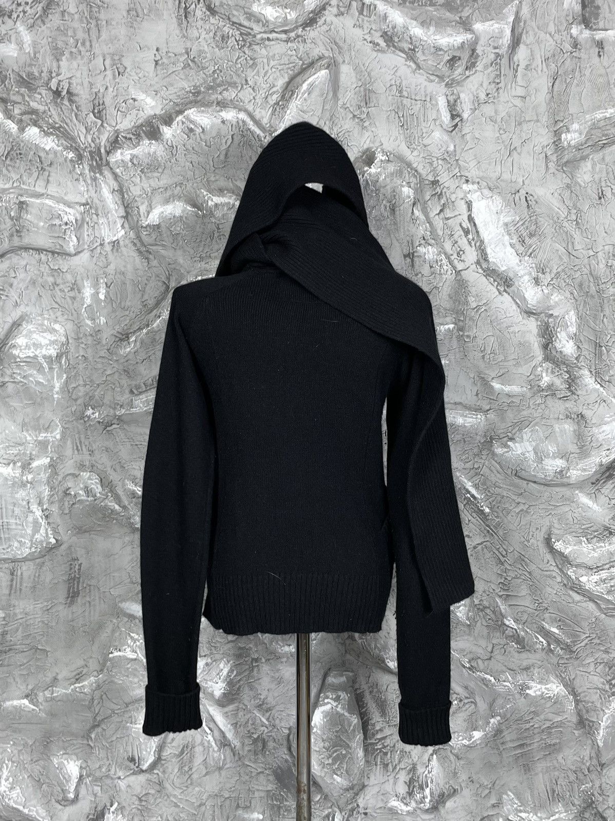 Japanese Brand Y2K Million Dollar Vintage Knit Zip Sweater Scarf Hoodie Size US S / EU 44-46 / 1 - 5 Thumbnail