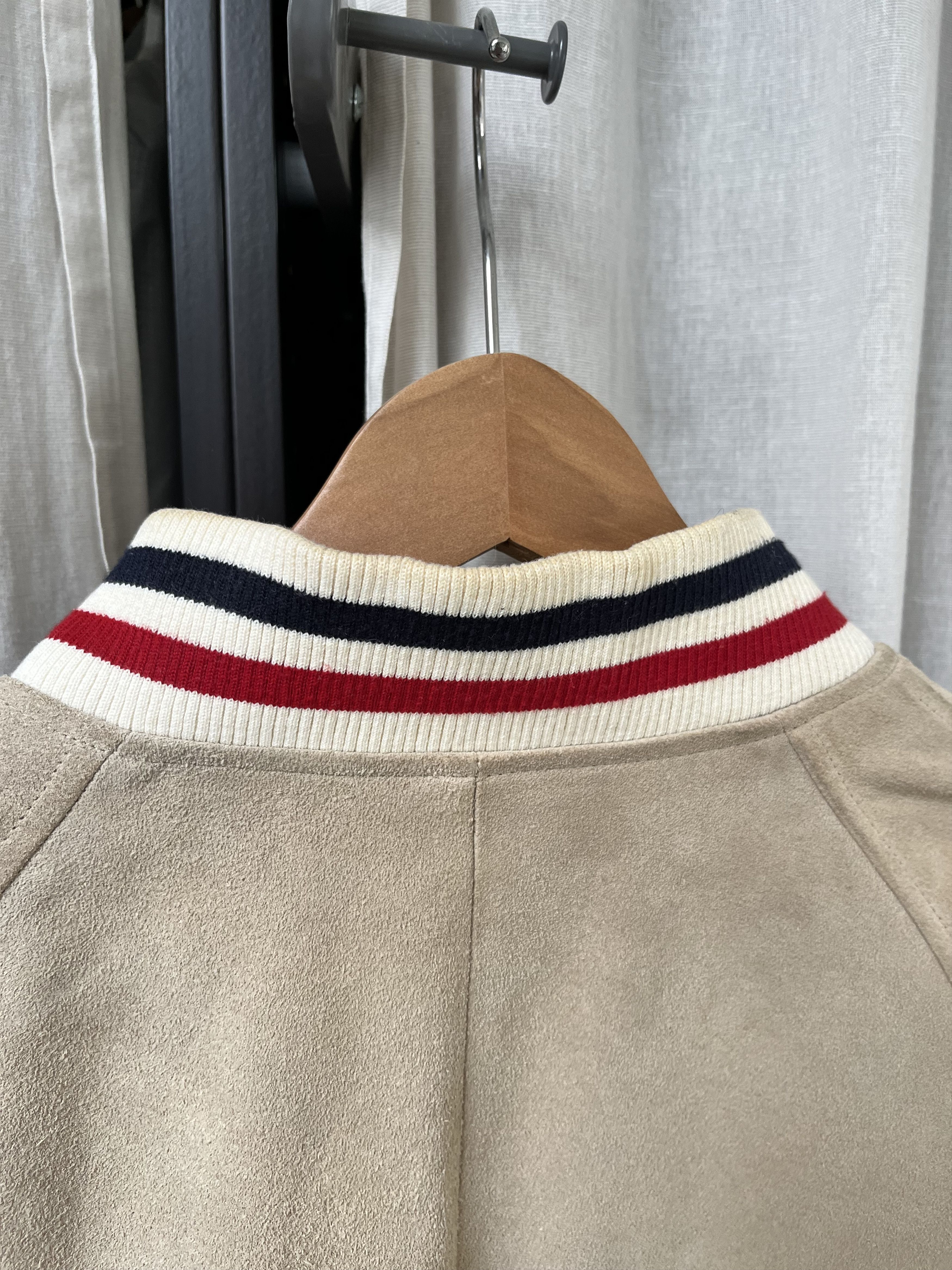 Temple Of Jawnz Suede baseball jacket Size US L / EU 52-54 / 3 - 3 Thumbnail