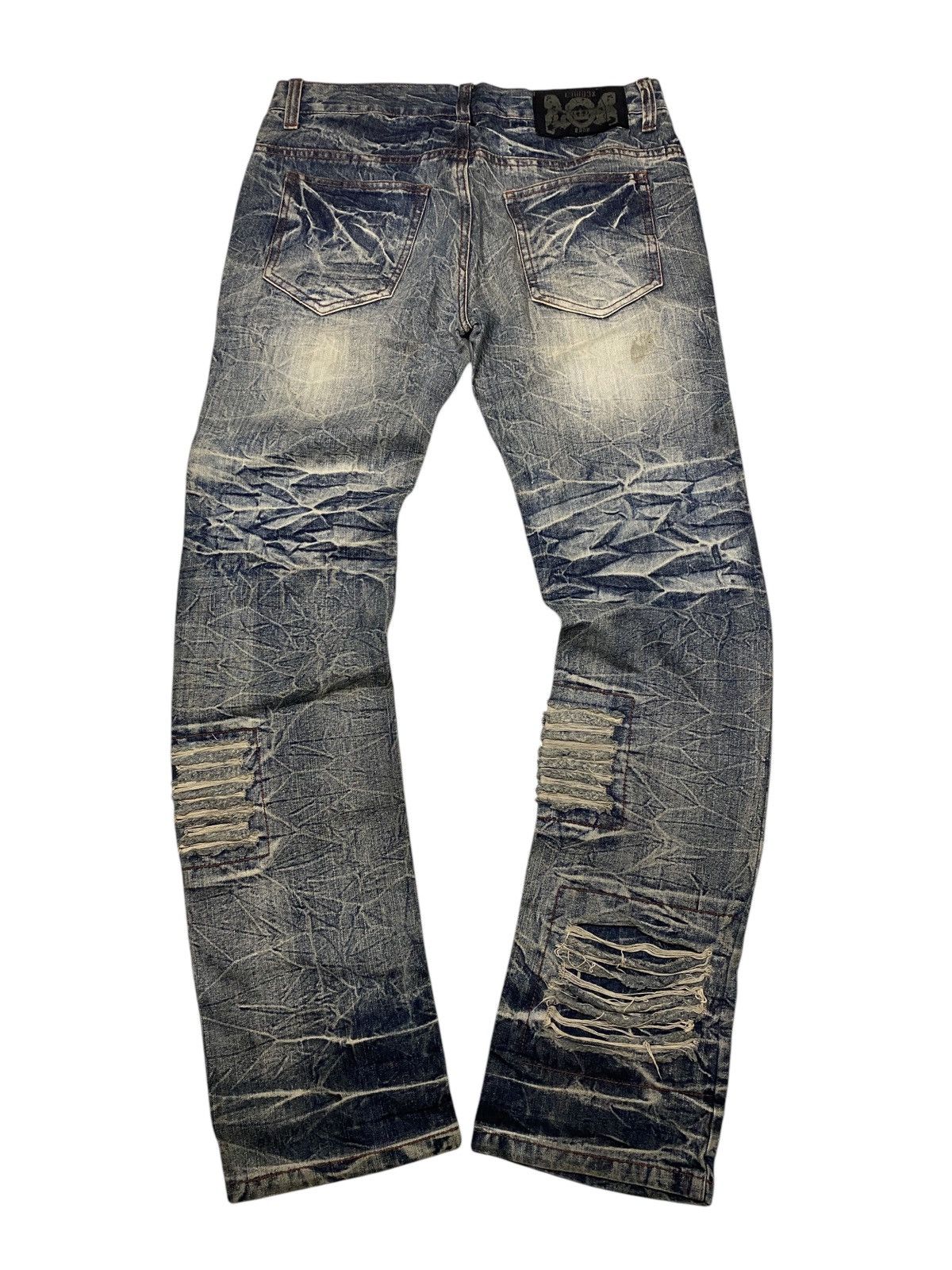 Other 2000's Lowbox Distressed Seawasb Flare Jeans Size US 31 - 2 Thumbnail