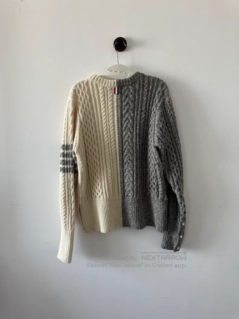 Thom Browne Thom Browne Contrast Color Sweater Size US XL / EU 56 / 4 - 2 Thumbnail