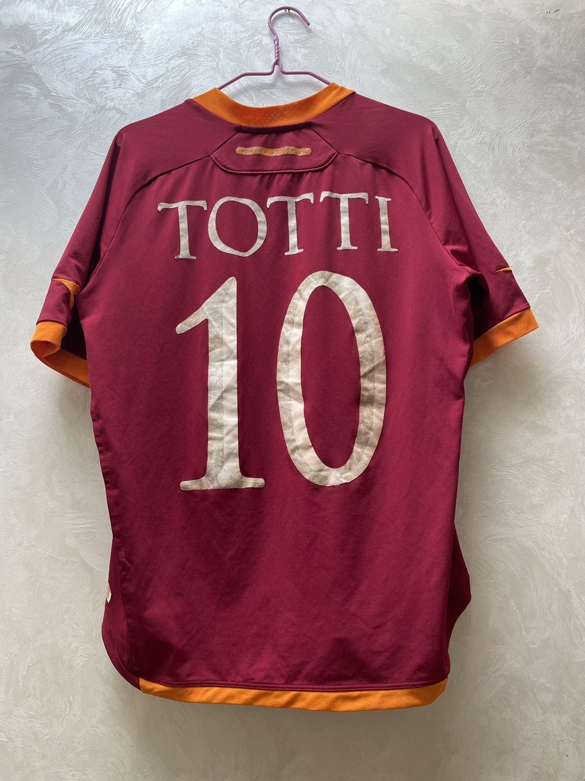 Diadora × Vintage TOTTI ROMA 2006 2007 HOME SHIRT SOCCER JERSEY VINTAGE Size US M / EU 48-50 / 2 - 1 Thumbnail
