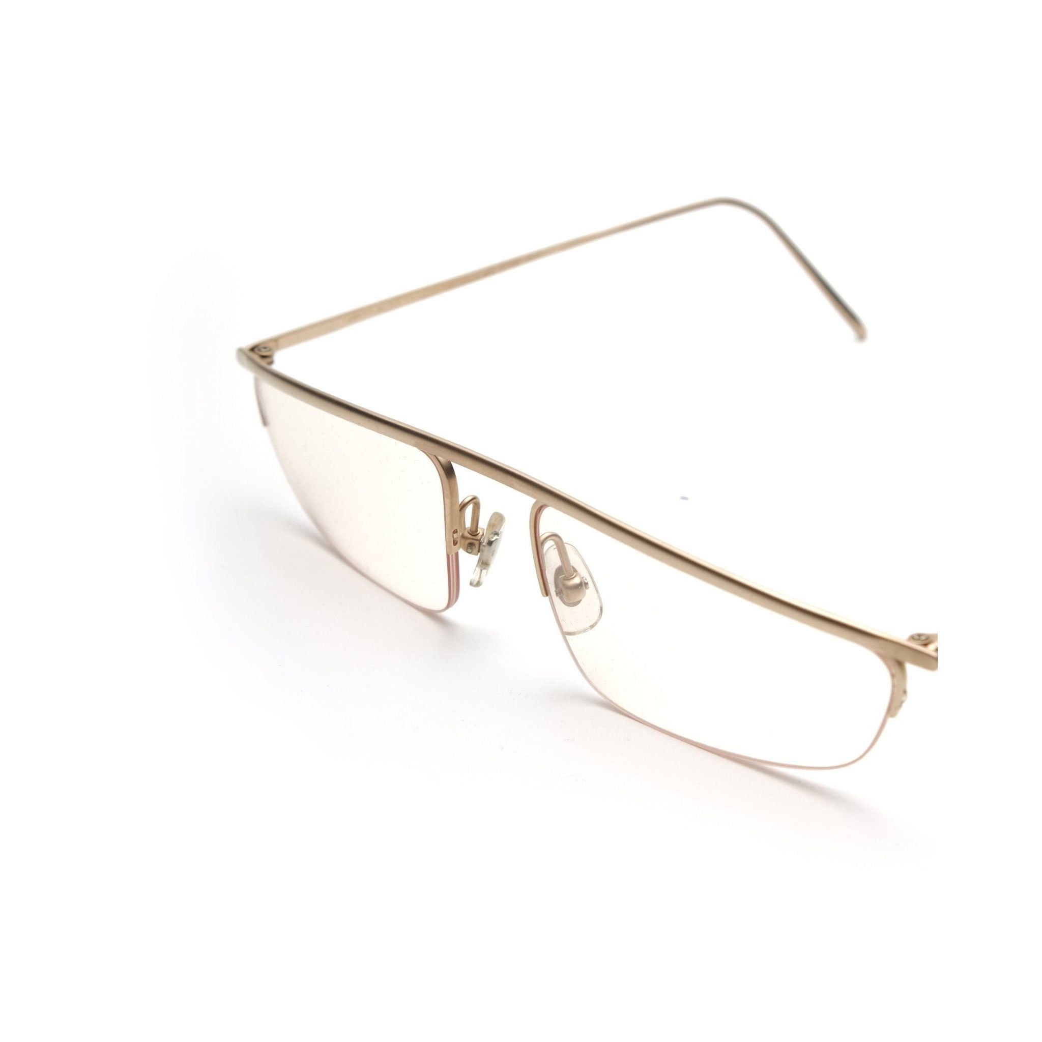 Alexander McQueen Alexander McQueen Spring 2000 titanium half-frame Size ONE SIZE - 4 Thumbnail