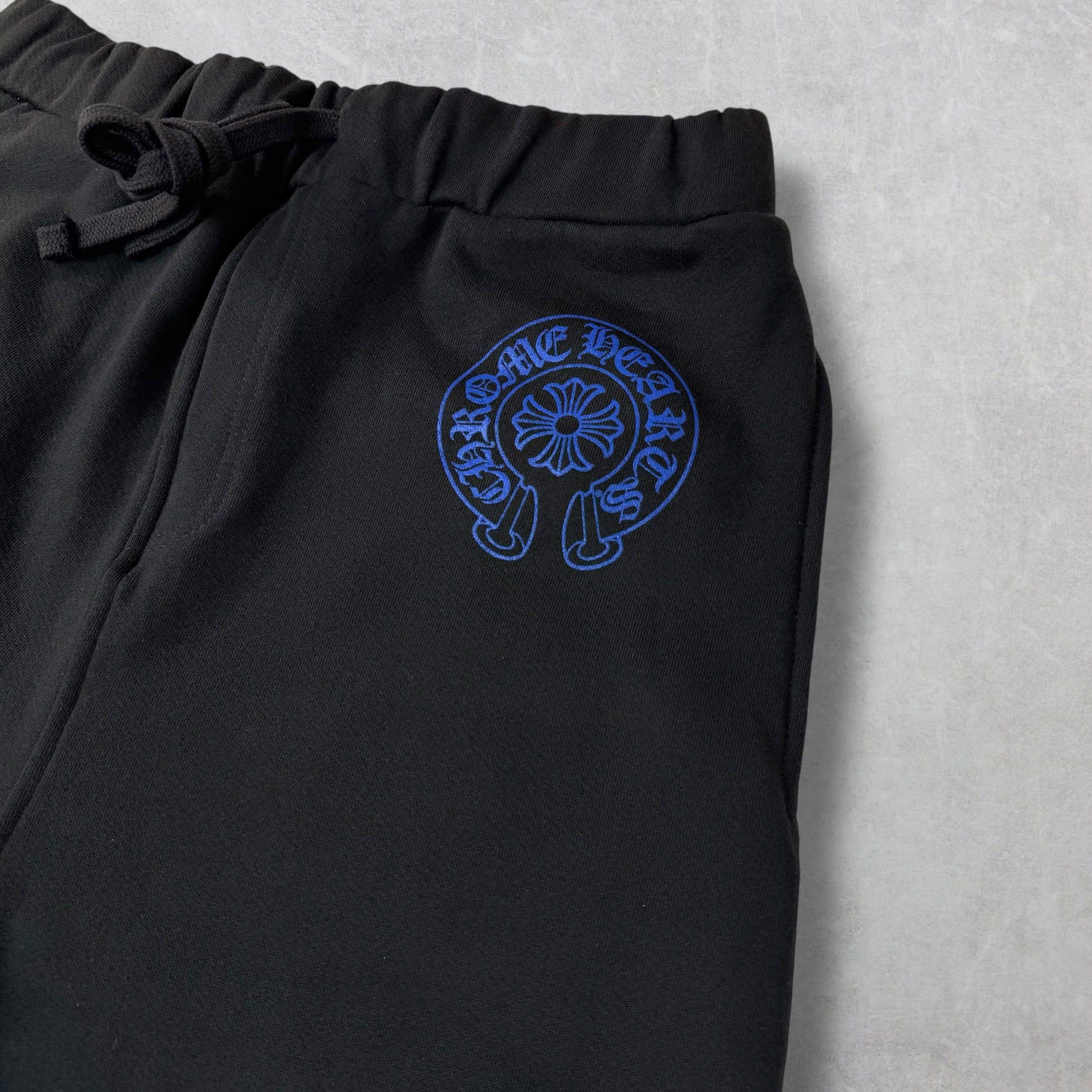 Chrome Hearts Chrome Hearts Blue Horseshoe Logo Sweatpants M Size US 29 - 4 Thumbnail