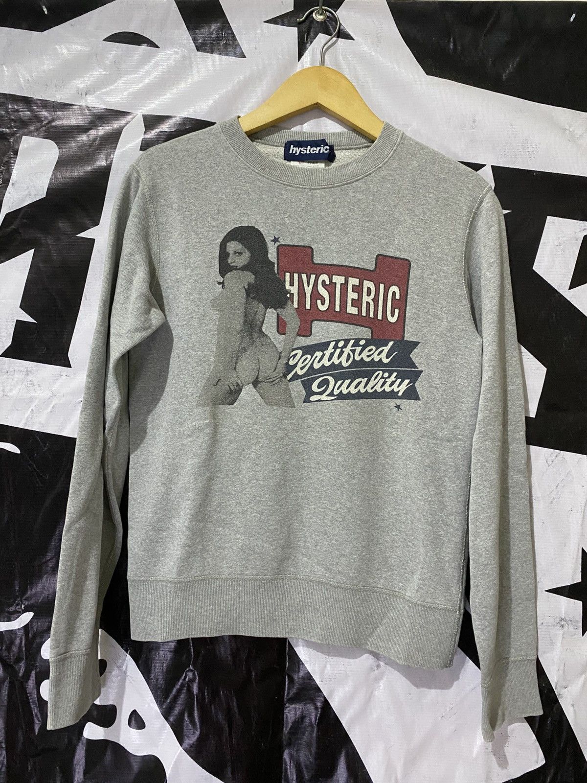 Hysteric Glamour Rare early 90s HYSTERIC GLAMOUR graphic logo His Girl Size M / US 6-8 / IT 42-44 - 1 Thumbnail