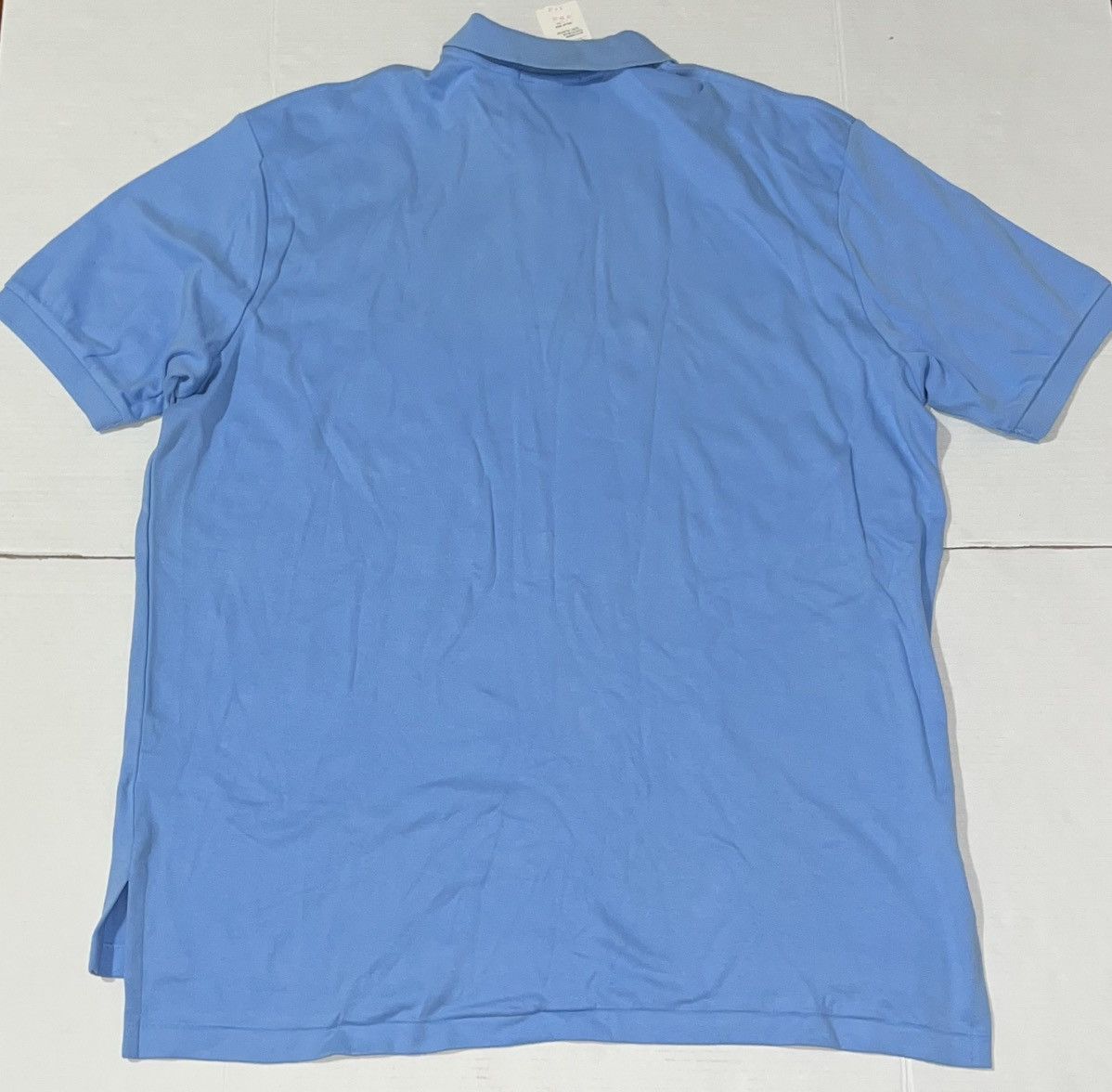 Polo Ralph Lauren Vintage 90s Polo Ralph Lauren Classic Polo Shirt Light Blue Size US XL / EU 56 / 4 - 2 Thumbnail