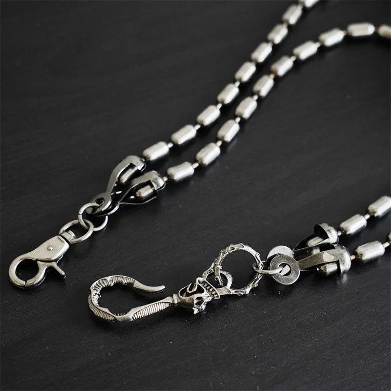 Jewelry Punk style Metal pants chain Jeans Size ONE SIZE - 5 Thumbnail