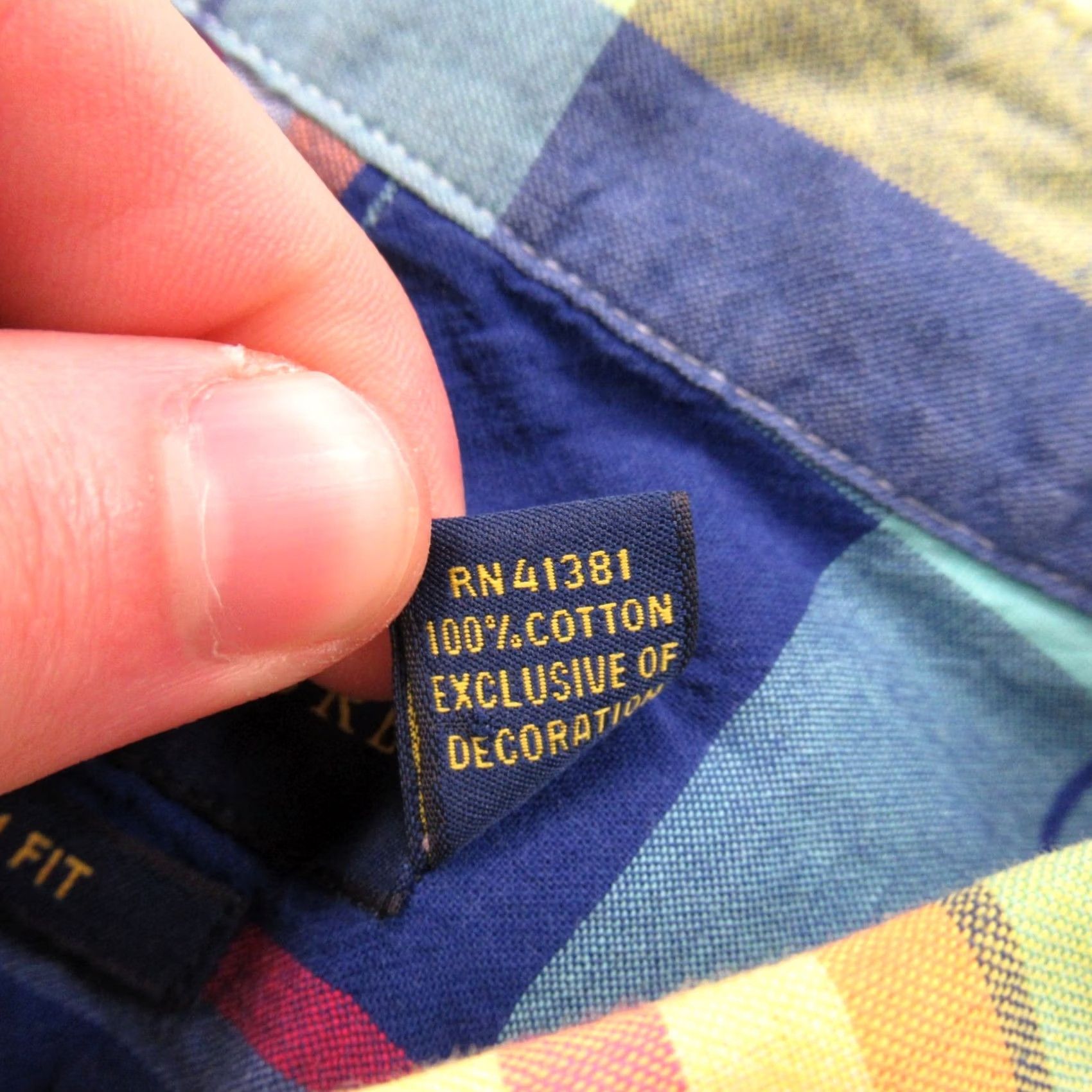 Polo Ralph Lauren Ralph Lauren Shirt Mens Medium Casual Plaid Button Front Short Sleeve Custom Fit Size US M / EU 48-50 / 2 - 5 Thumbnail