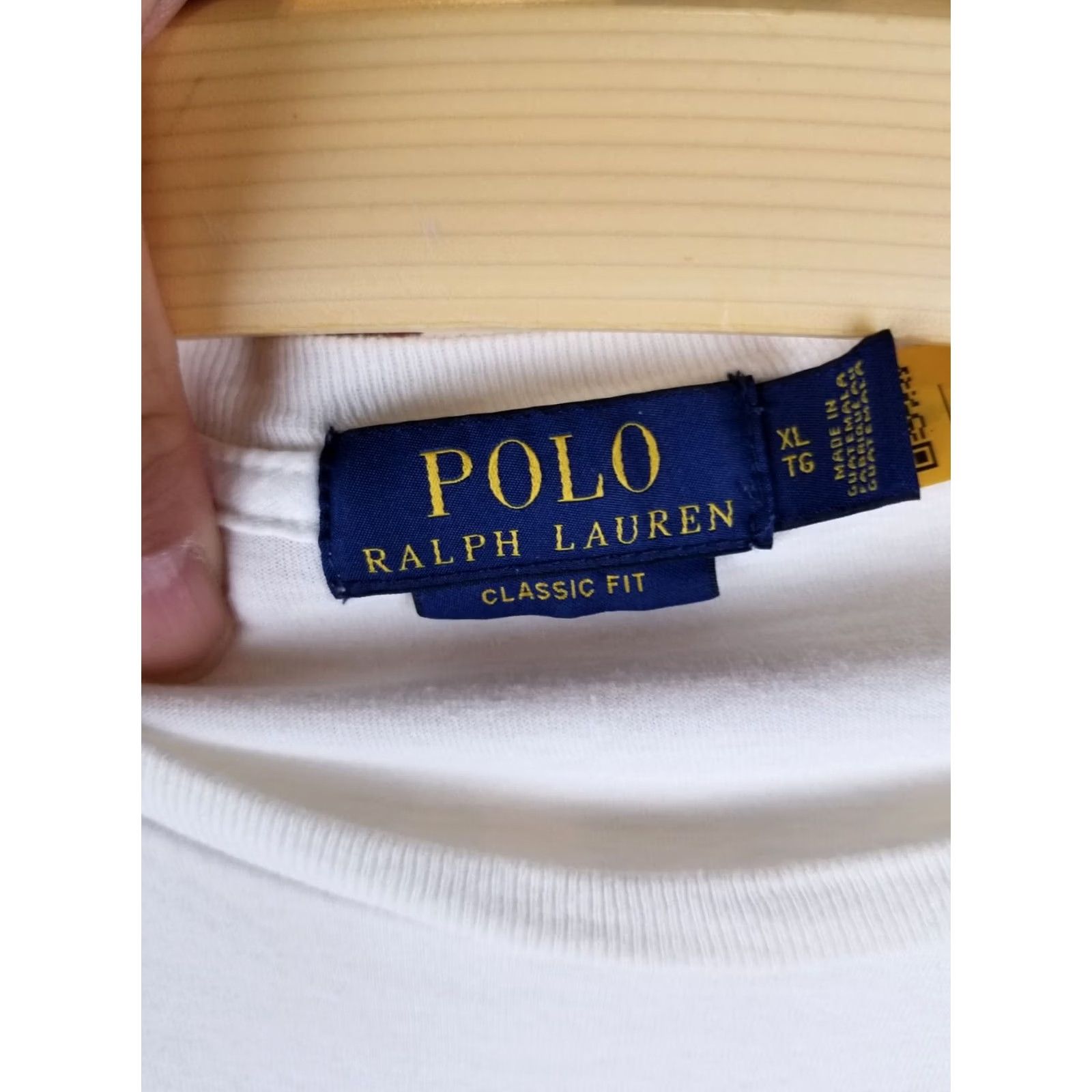 Ralph Lauren VINTAGE RALPH LAUREN POLO BEAR T-SHIRT White Cotton Mens XL Size US XL / EU 56 / 4 - 4 Thumbnail