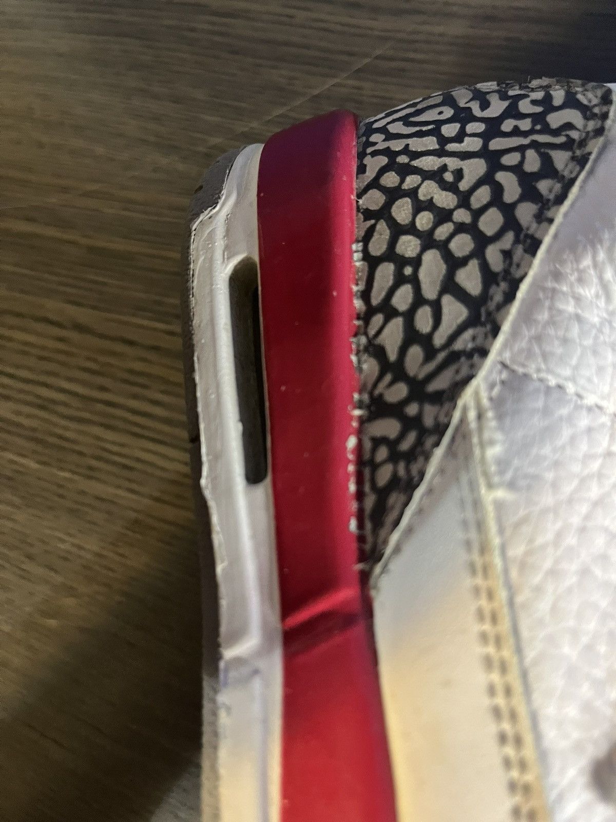 Jordan Brand Jordan 3 Cardinal GS Size US 6.5 / EU 39-40 - 3 Thumbnail