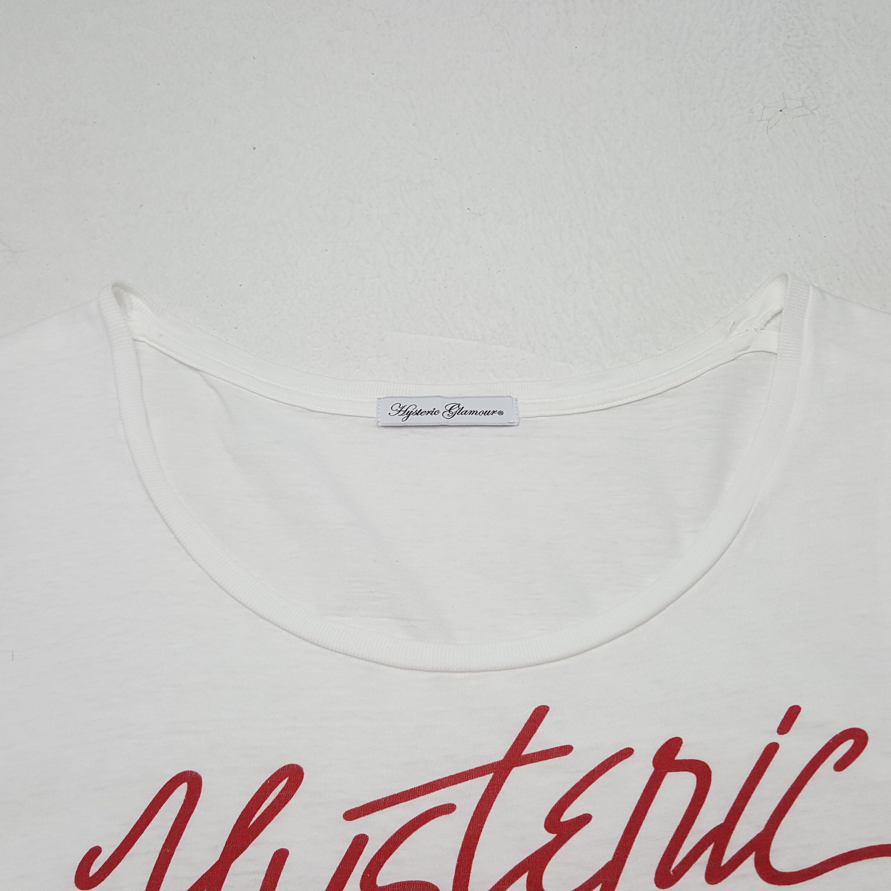 Hysteric Glamour Vintage Hysteric Glamour Japanese Brand Tshirt Size XS / US 0-2 / IT 36-38 - 4 Thumbnail