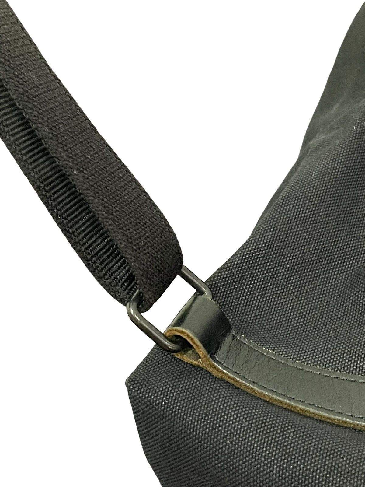 Japanese Brand Rucksack Backpack Unknown Leather Cotton Canvas Bag 3🟩 Size ONE SIZE - 12 Thumbnail