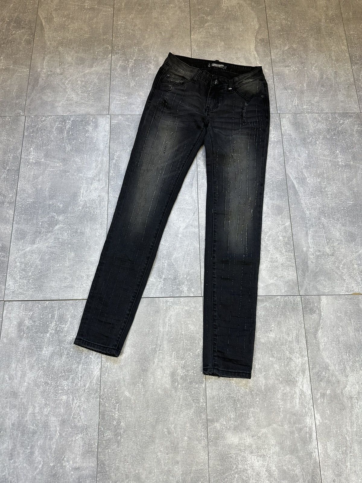 Band Tees × Hard Rock Cafe × Vintage Women’s jeans pants Rock Rebel Size 28" / US 6 / IT 42 - 3 Thumbnail