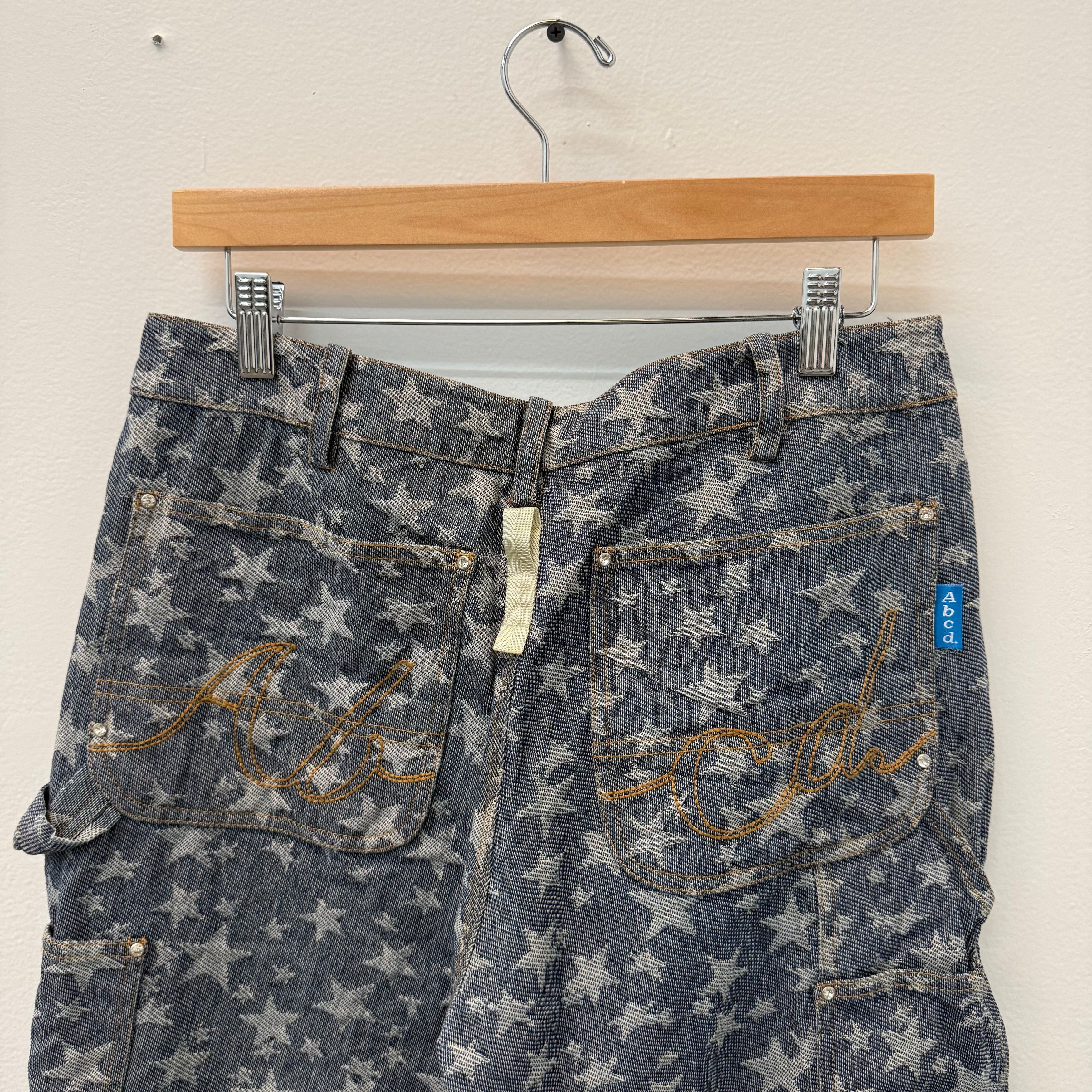 Advisory Board Crystals ABC Star Rivet Double Knee Denim - Size 32 Size US 32 / EU 48 - 5 Thumbnail