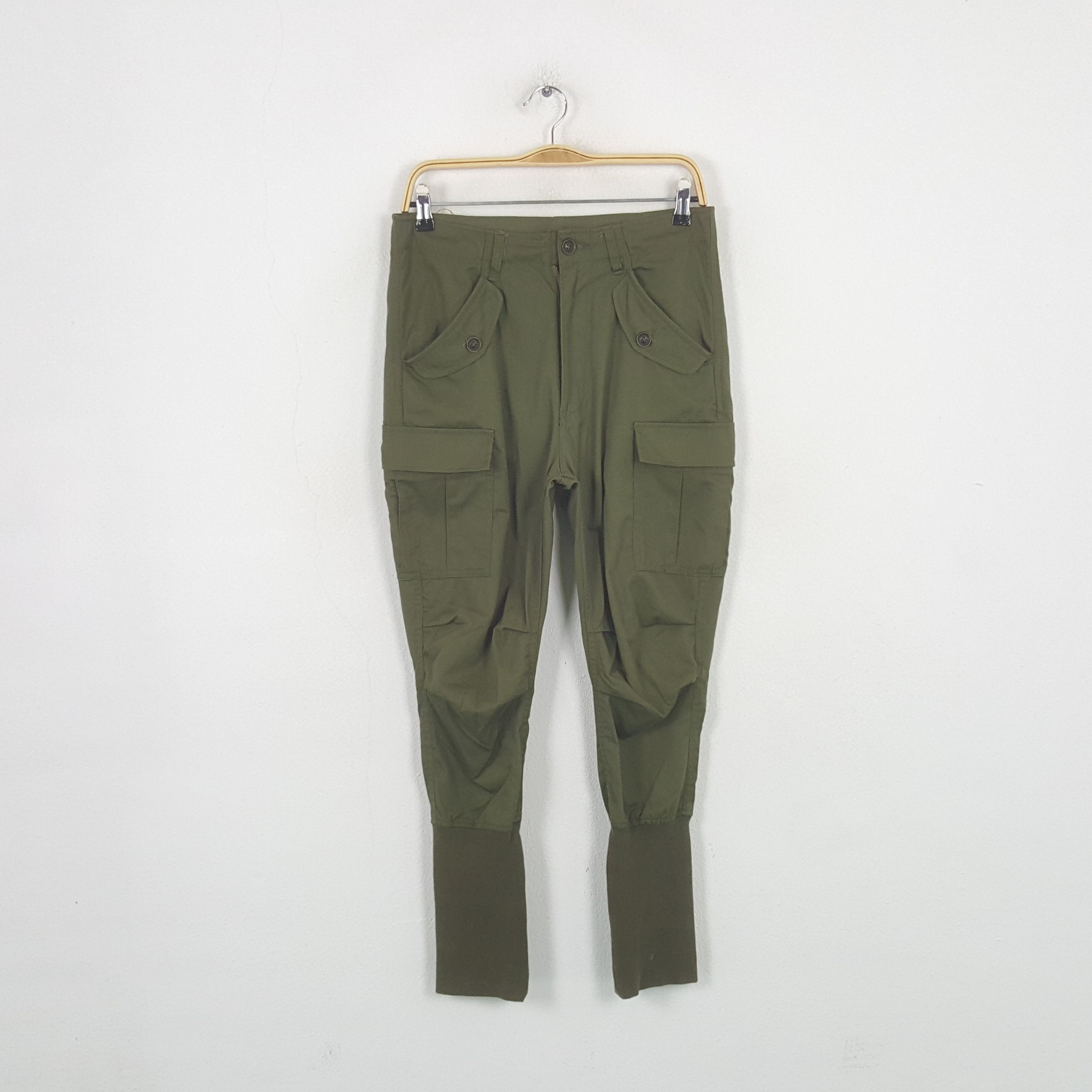 Japanese Brand Vintage Glamb Military Style Cargo Pants RR8 Size US 31 - 1 Thumbnail