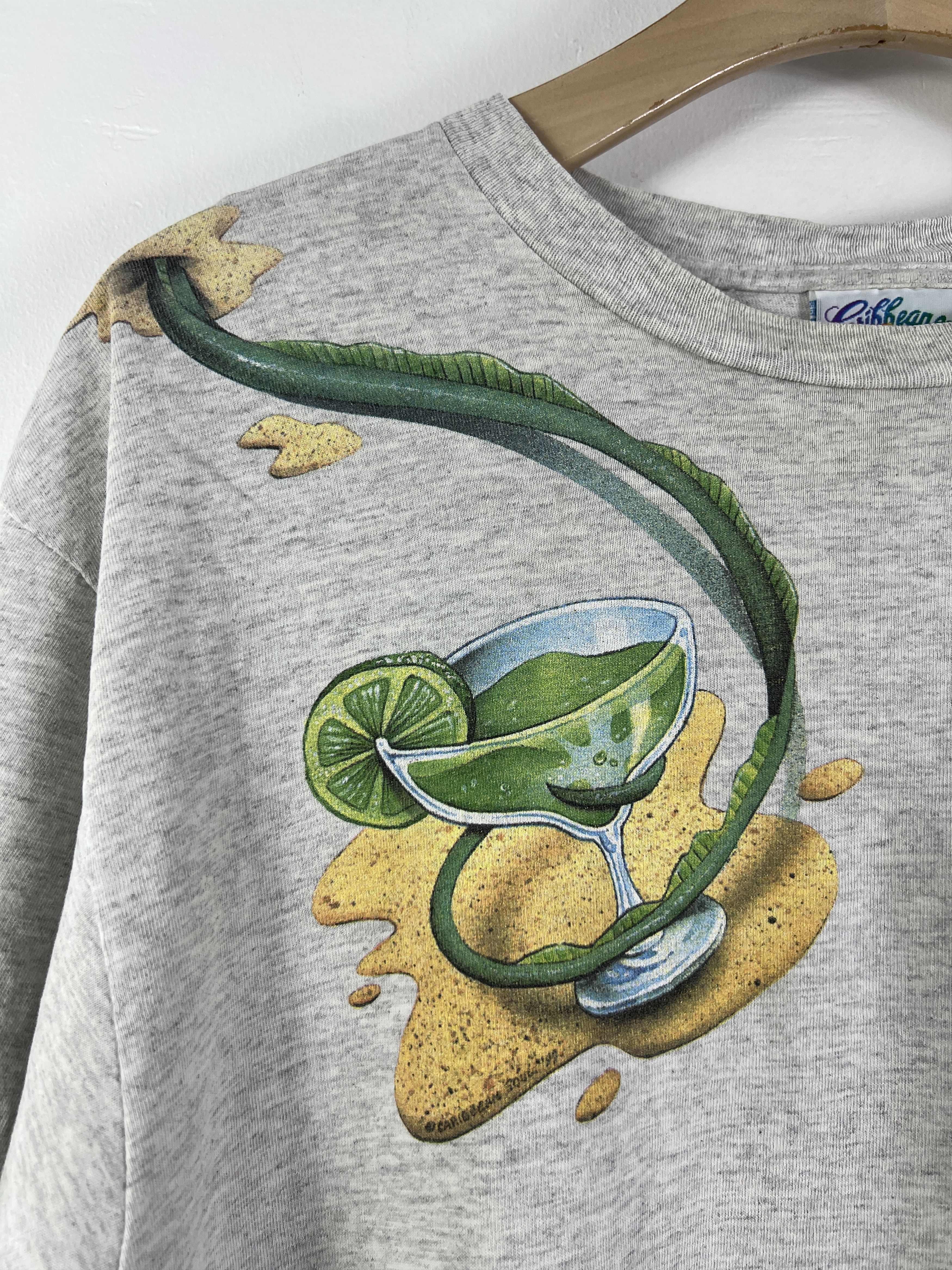 Caribbean × Vintage No.4863 Vintage 90s Caribbean Soul Graphic Tee (XL) Size US XL / EU 56 / 4 - 6 Thumbnail