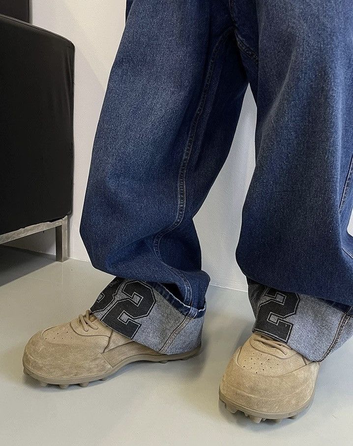 Japanese Brand × Vintage Retro punk cleanfit washed loose fit baggy jeans pants Size US 29 - 5 Thumbnail
