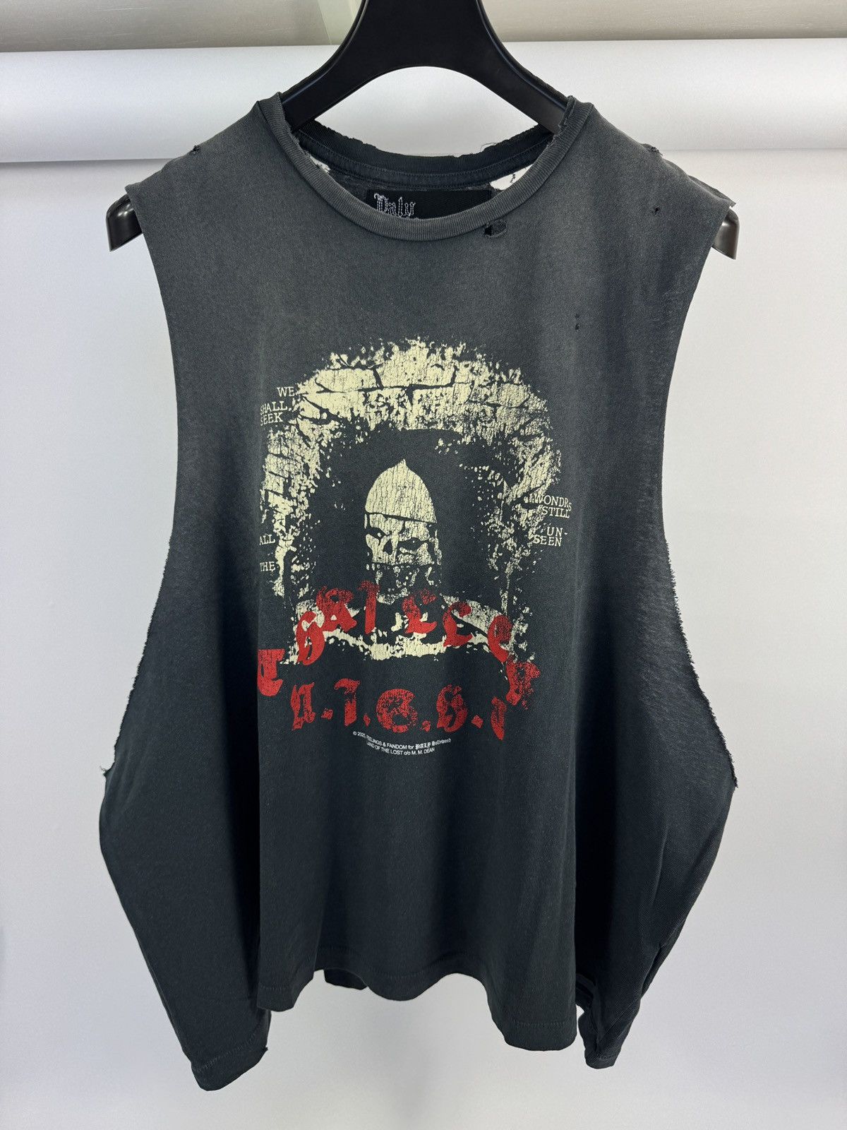 Paly Hollywood TRILLER NIGHT CUT OFF TANK TOP Size US L / EU 52-54 / 3 - 3 Thumbnail
