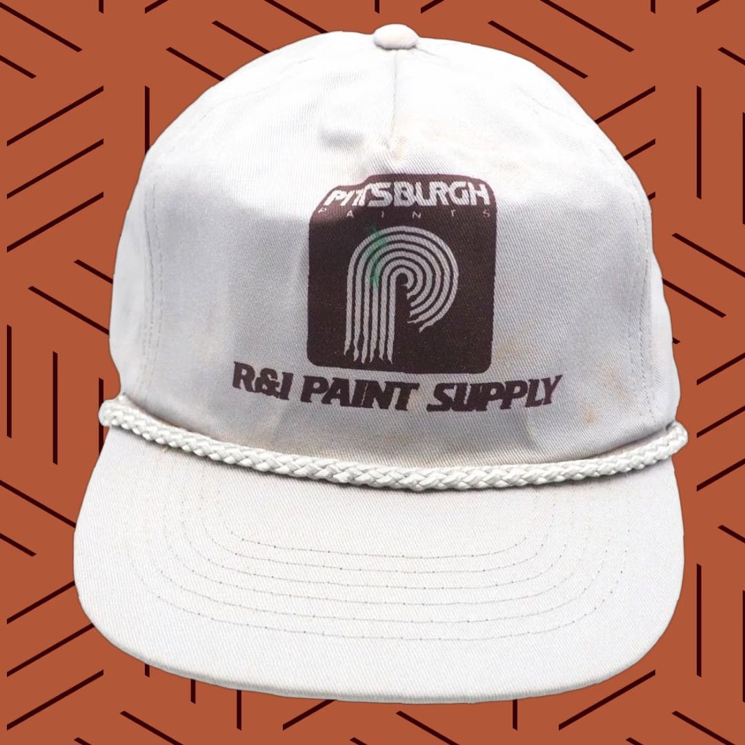 Vintage VINTAGE Snapback Trucker Hat Cap Pittsburgh Paints R&I Paint Supply 1980s Size ONE SIZE - 1 Thumbnail
