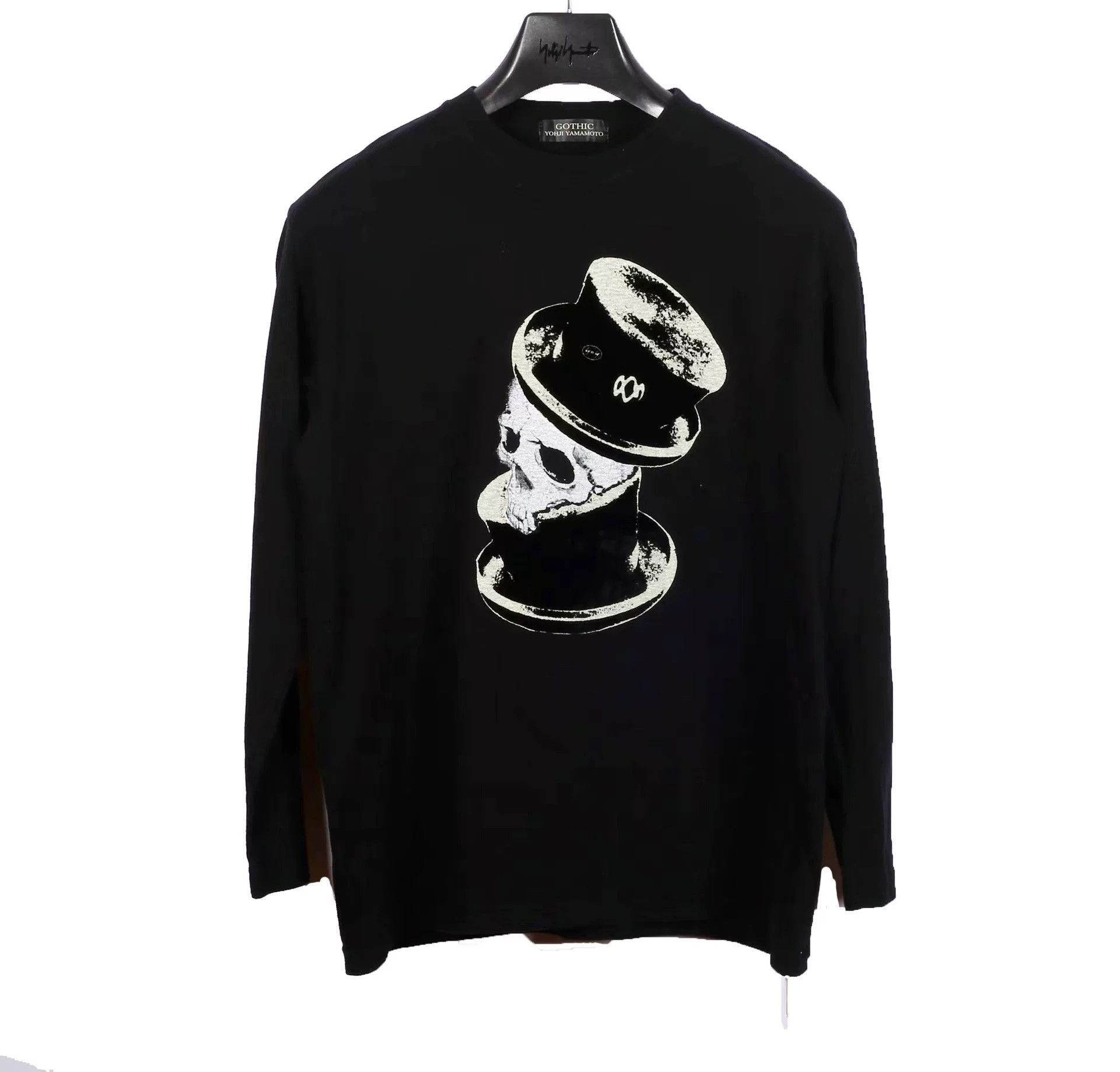 Yohji Yamamoto Skull Long Sleeve Tee | Grailed