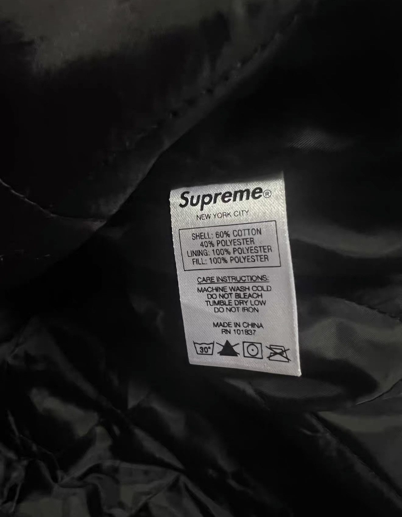 Supreme Supreme dragon work jacket black Size US M / EU 48-50 / 2 - 4 Thumbnail