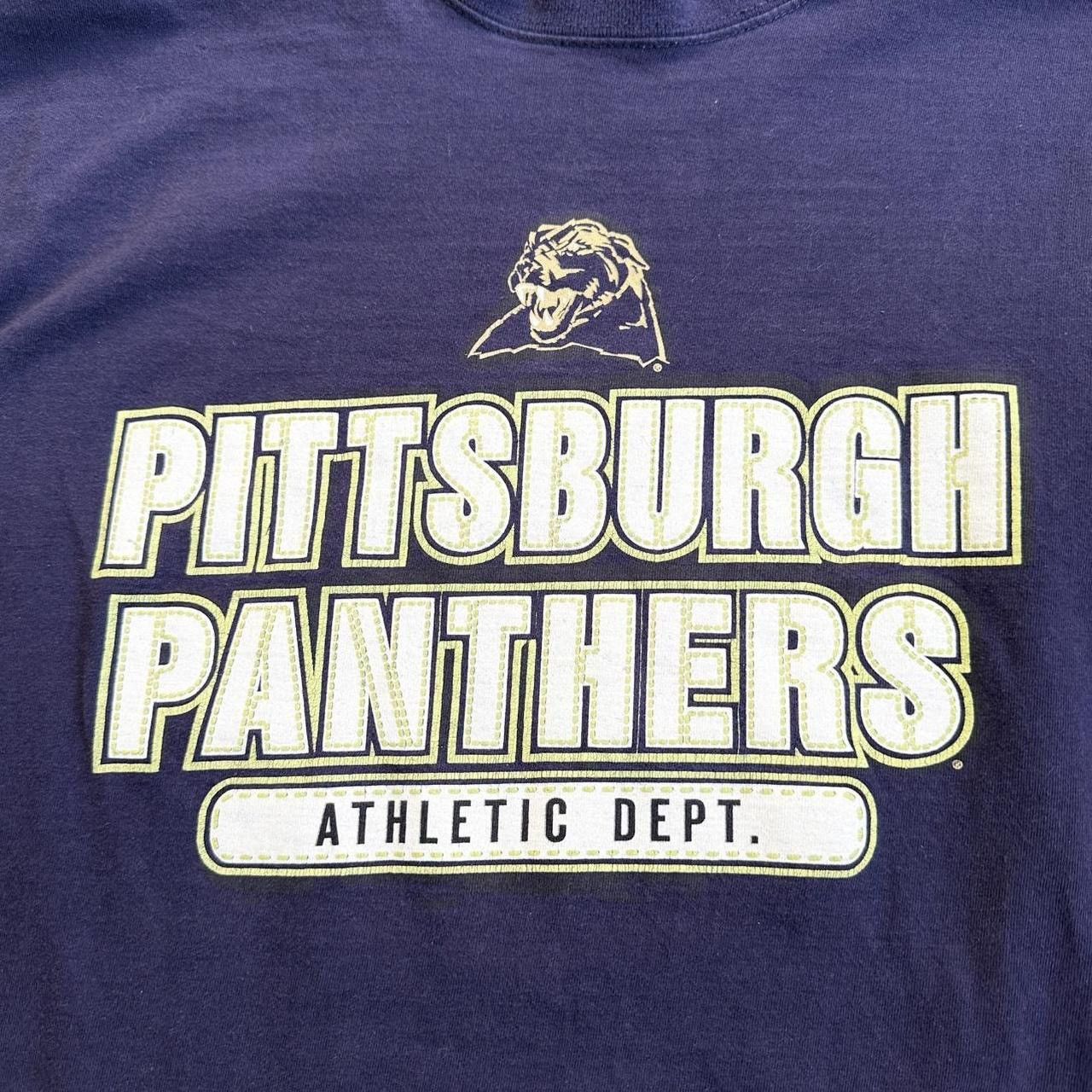 Starter Vintage Pittsburgh Shirt Tee Mens L Navy Starter Panthers Size US L / EU 52-54 / 3 - 5 Thumbnail