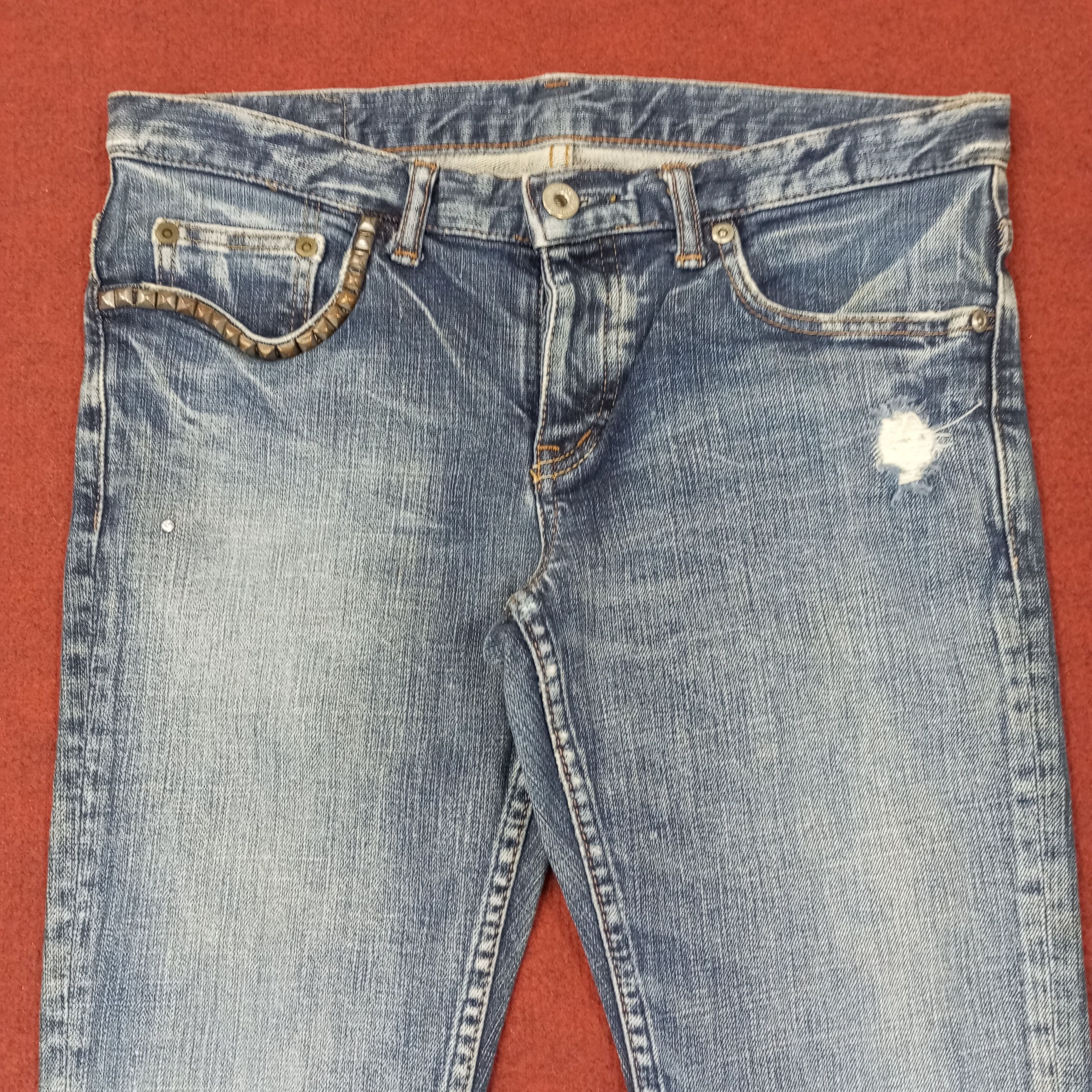 Hysteric Glamour Vintage Hysteric Glamour Japanese Brand Custom Jeans c244n26 Size 30" / US 8 / IT 44 - 5 Thumbnail