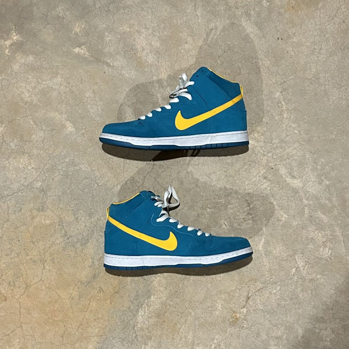 Nike Nike Dunk High Pro SB Tropical Teal 2013 US 12 Size US 12 / EU 45 - 3 Thumbnail