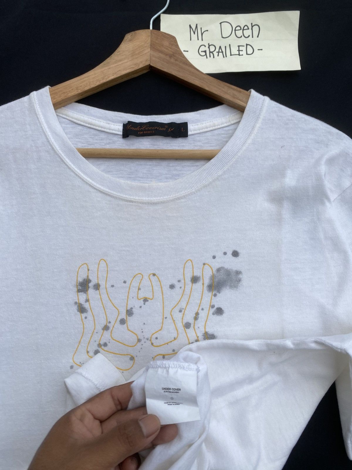 Undercover Rare Undercover Jun Takahashi x Fragment Design Tshirt Size US L / EU 52-54 / 3 - 14 Thumbnail