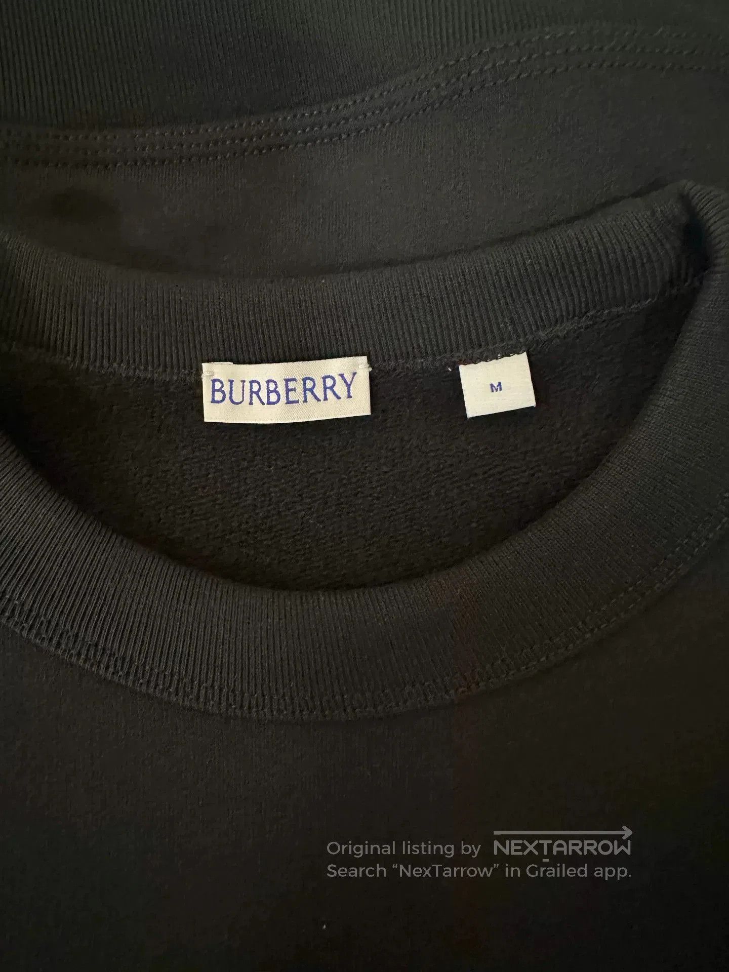 Burberry Burberry Black Sweatshirt L Size. Size US L / EU 52-54 / 3 - 5 Thumbnail