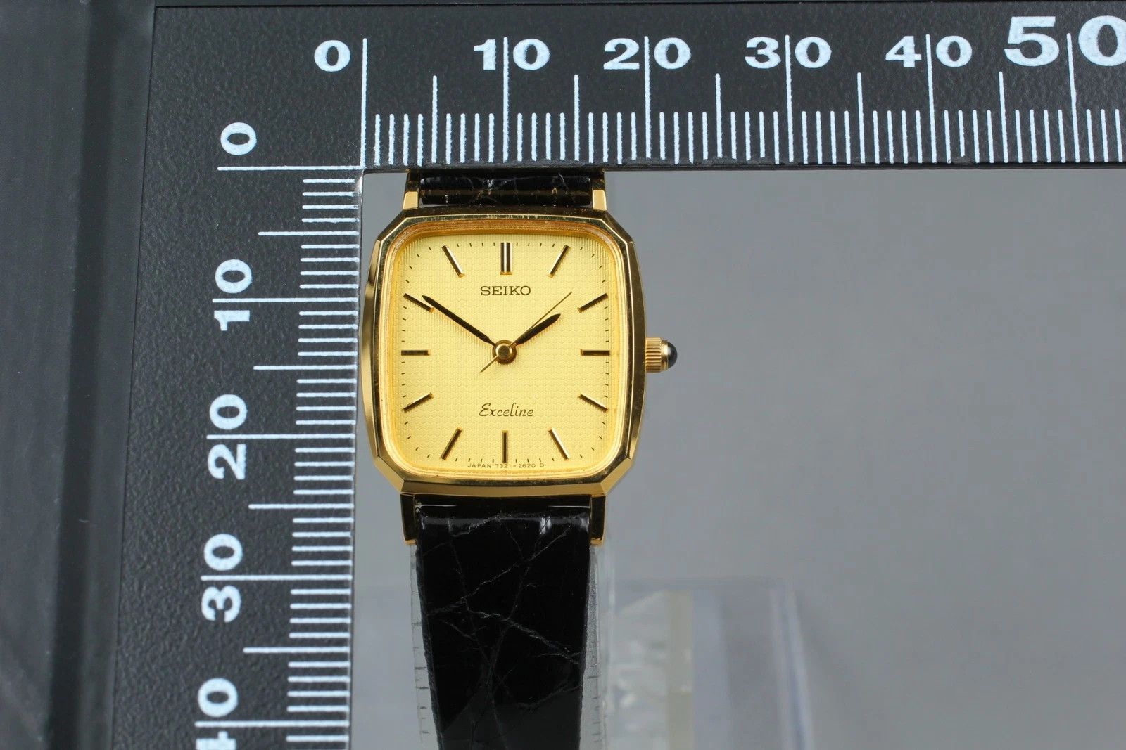 Seiko Near MINT Vintage SEIKO Exceline 7321-6570 Gold Ladies Watch Size ONE SIZE - 10 Thumbnail