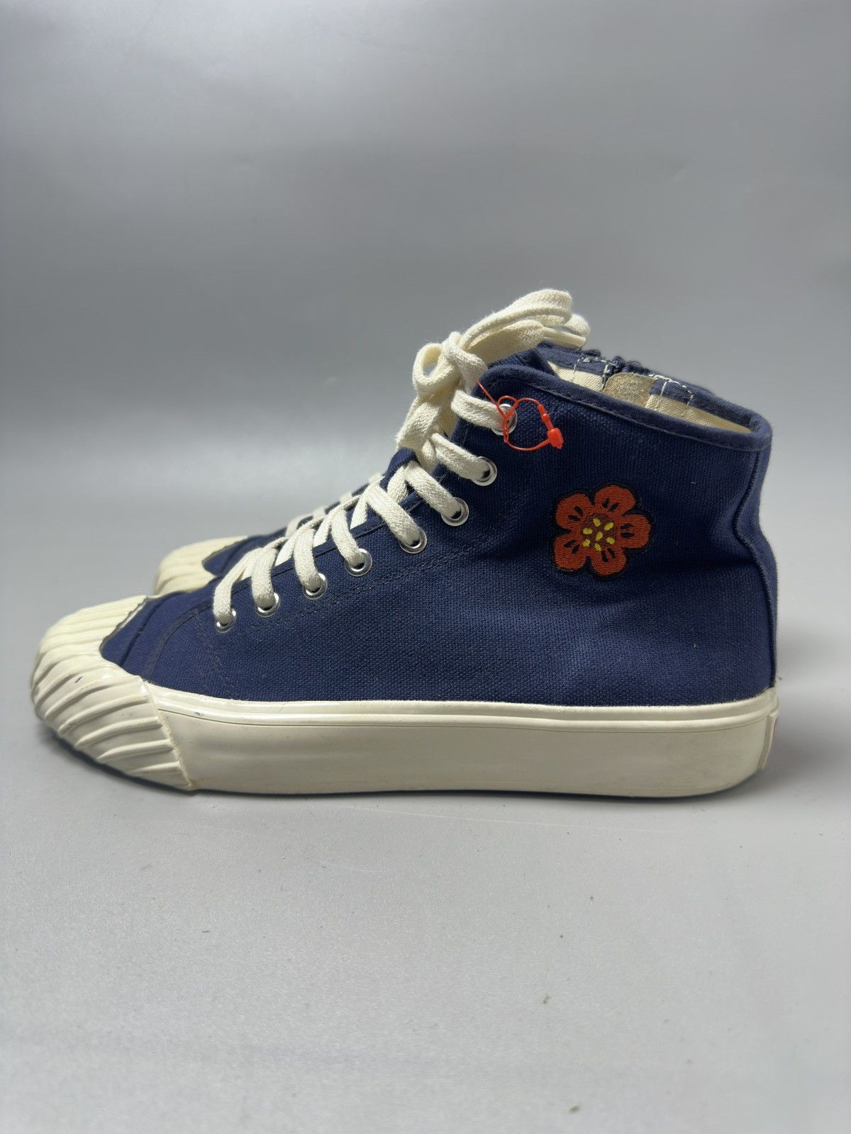 Kenzo Kenzo Boke Flower Embroidered High-Top Sneakers Size US 8 / EU 41 - 4 Thumbnail