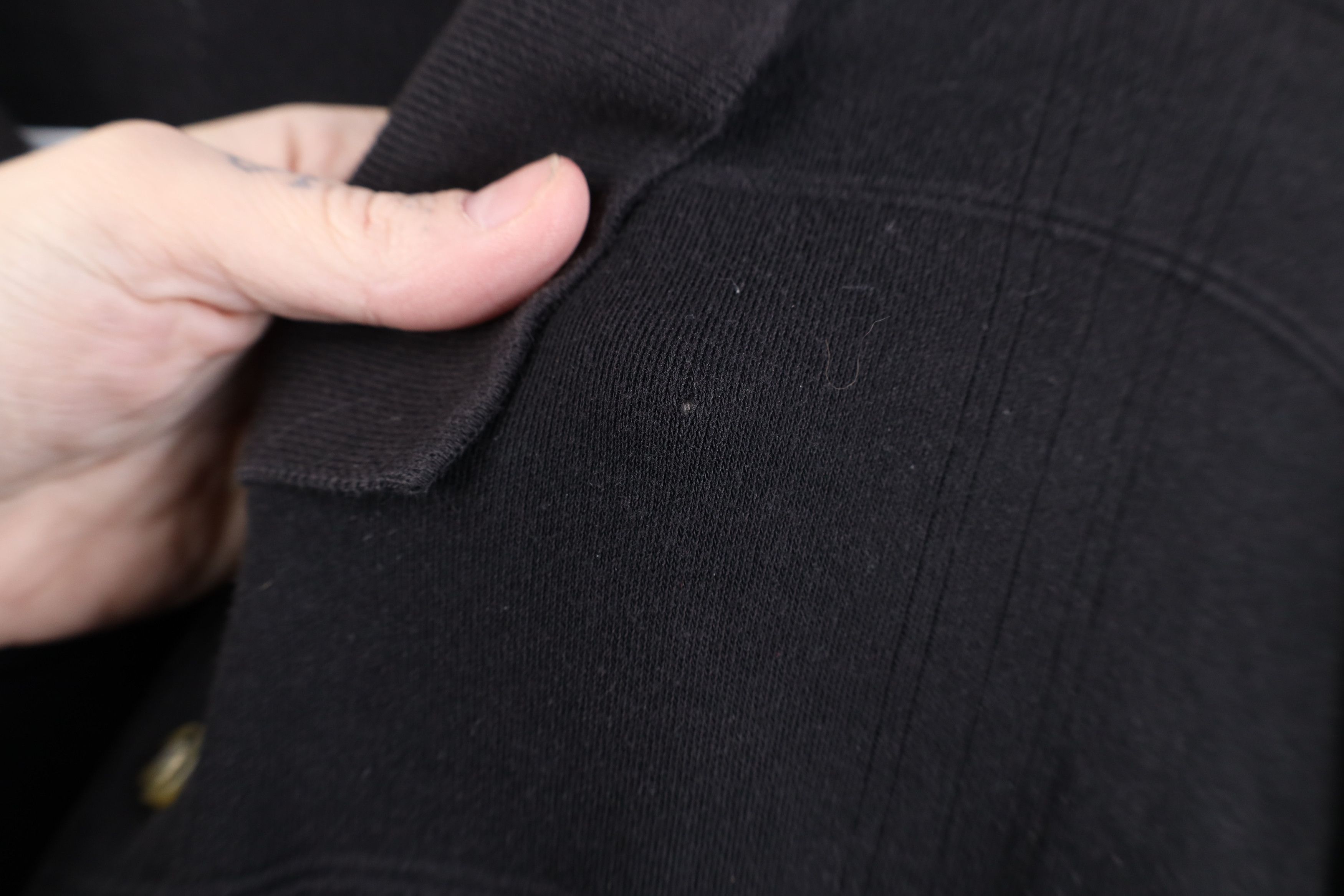 Vintage Vintage 90s Streetwear Boxy Fit Long Sleeve Rugby Polo Black Size US XL / EU 56 / 4 - 5 Thumbnail