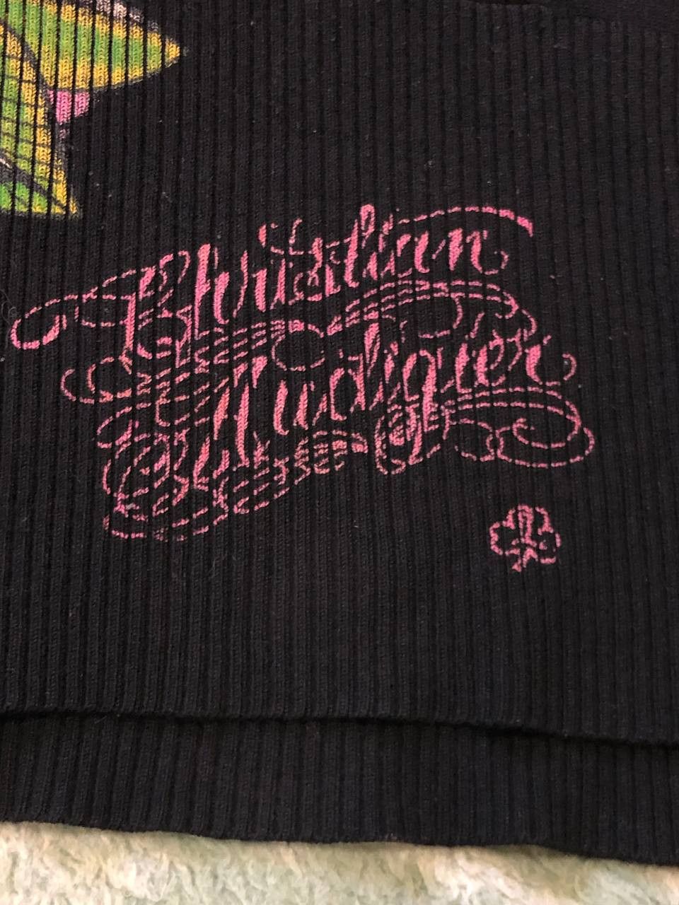 Christian Audigier VTG Christian Audigier Hoodie Sweater Graphic PRINT Studded Size L / US 10 / IT 46 - 6 Thumbnail