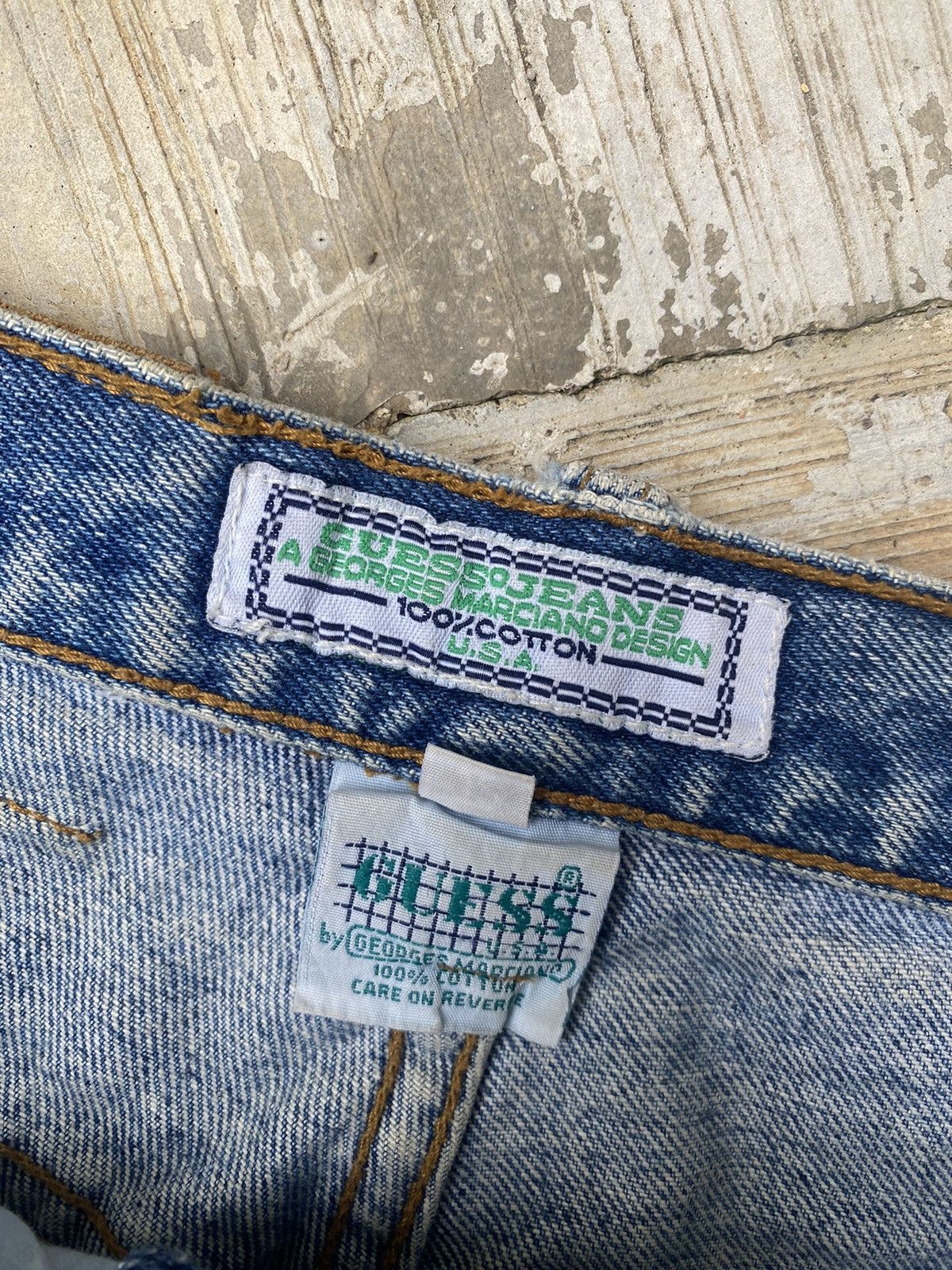 Guess Vintage Guess by Goerge Marciano Baggy Size US 31 - 10 Thumbnail