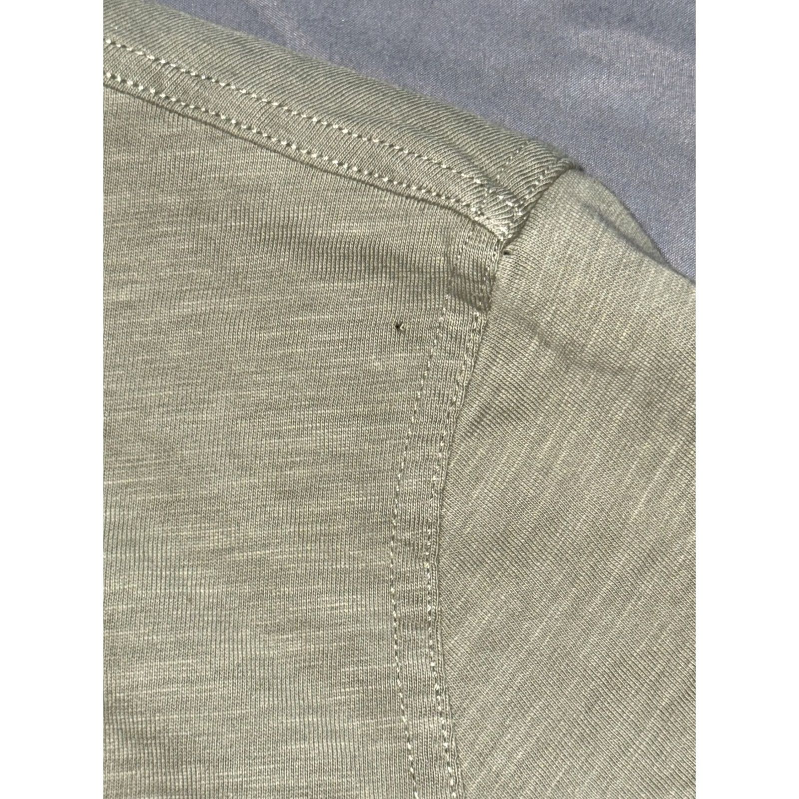 Faherty Faherty Shirt Mens Medium Green Short Sleeve Button-Up Casual Jersey Knit with Pockets Size US M / EU 48-50 / 2 - 7 Thumbnail