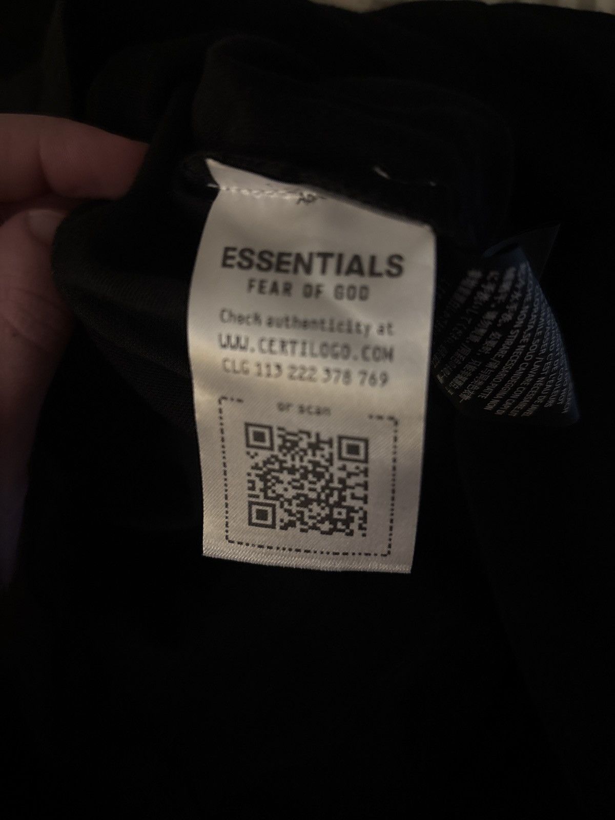 Essentials Essentials Fear of God long sleeve crew neck t-shirt (2024) Size US XS / EU 42 / 0 - 8 Thumbnail