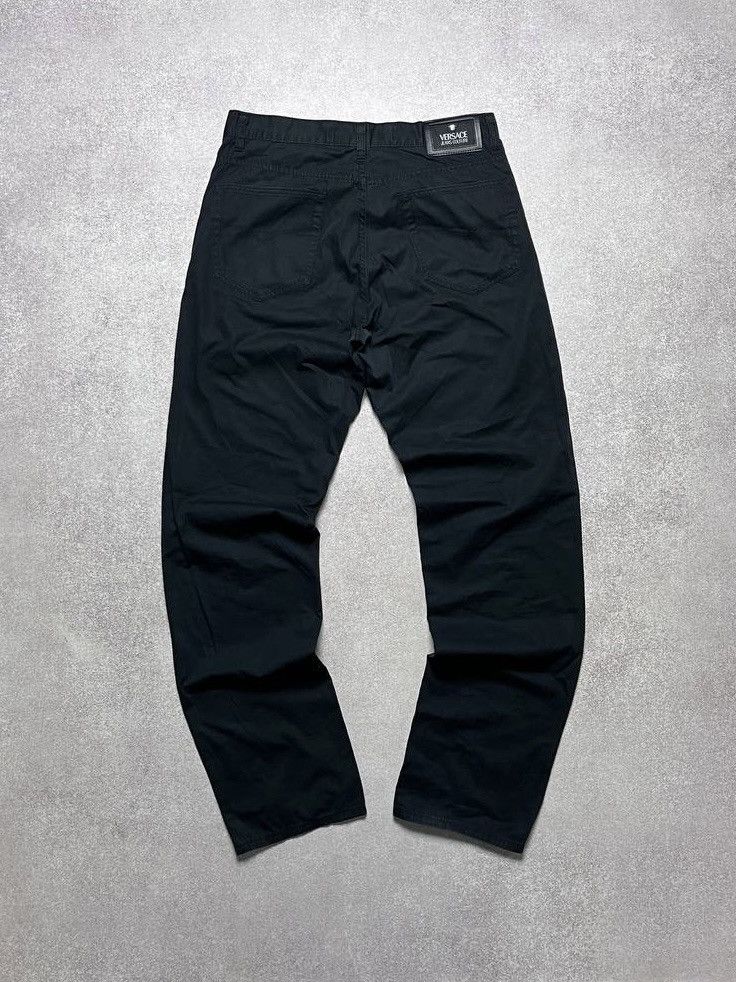 Versace Vintage Versace Medusa Baggy Jeans Y2K 34 Size US 34 / EU 50 - 1 Thumbnail