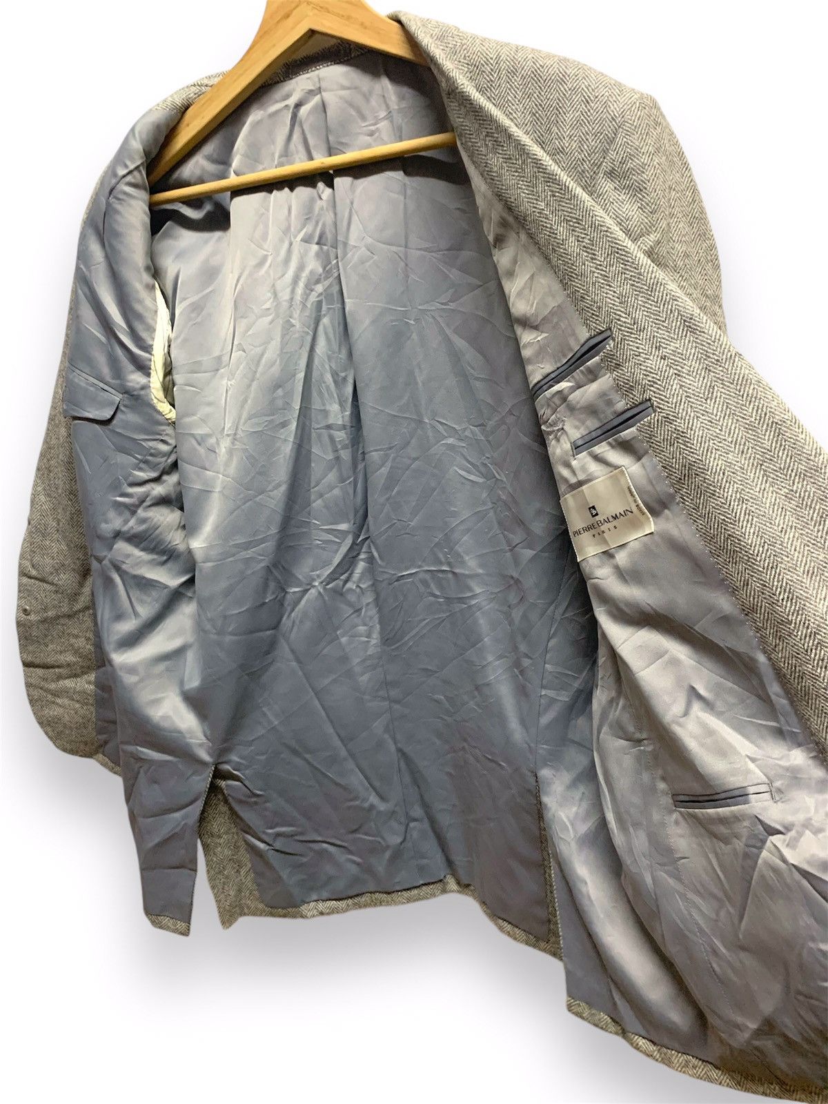 Pierre Balmain × Vintage Vintage PIERRE BALMAIN Coat Blazzer Size US L / EU 52-54 / 3 - 10 Thumbnail