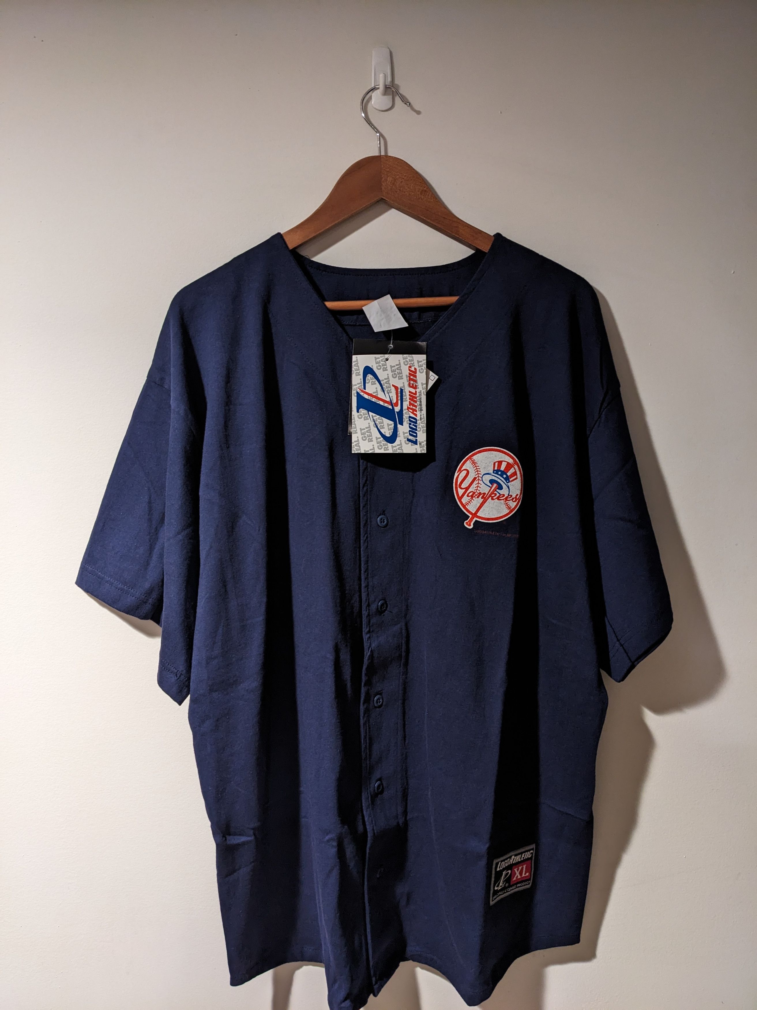 MLB × New York Yankees × Vintage Vintage 2000 Derek Jeter New York Yankees X-Large Jersey Size US XL / EU 56 / 4 - 3 Thumbnail
