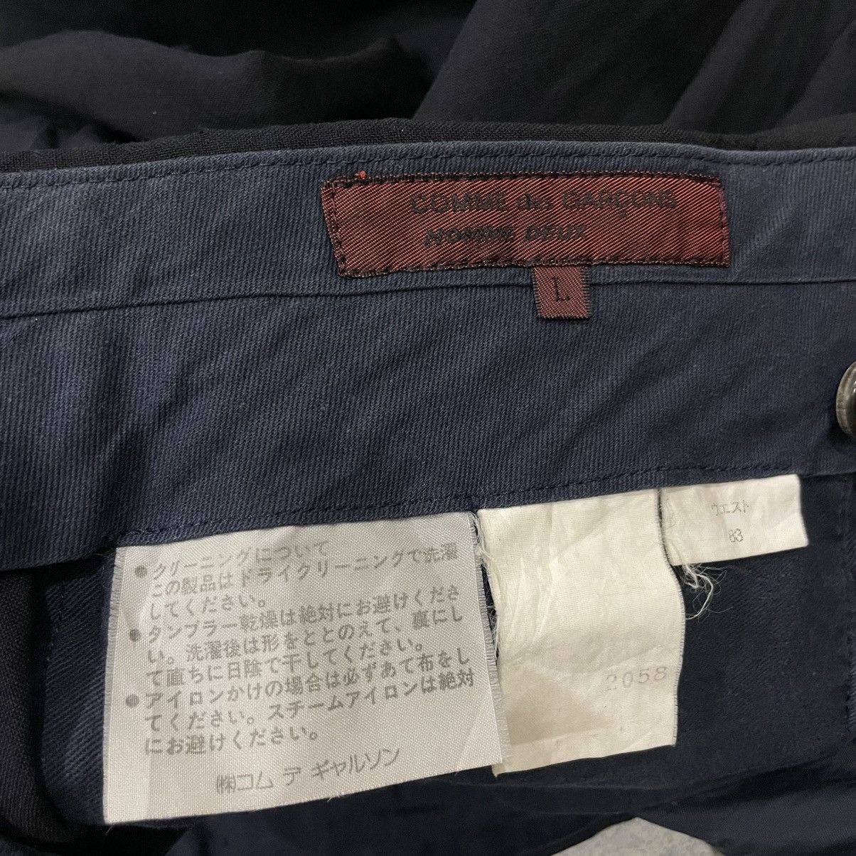 Comme des Garcons × Comme des Garcons Homme × Comme des Garcons Homme Deux Vintage Comme Des Garcons Homme Deux Classic Pants Size US 31 - 15 Thumbnail