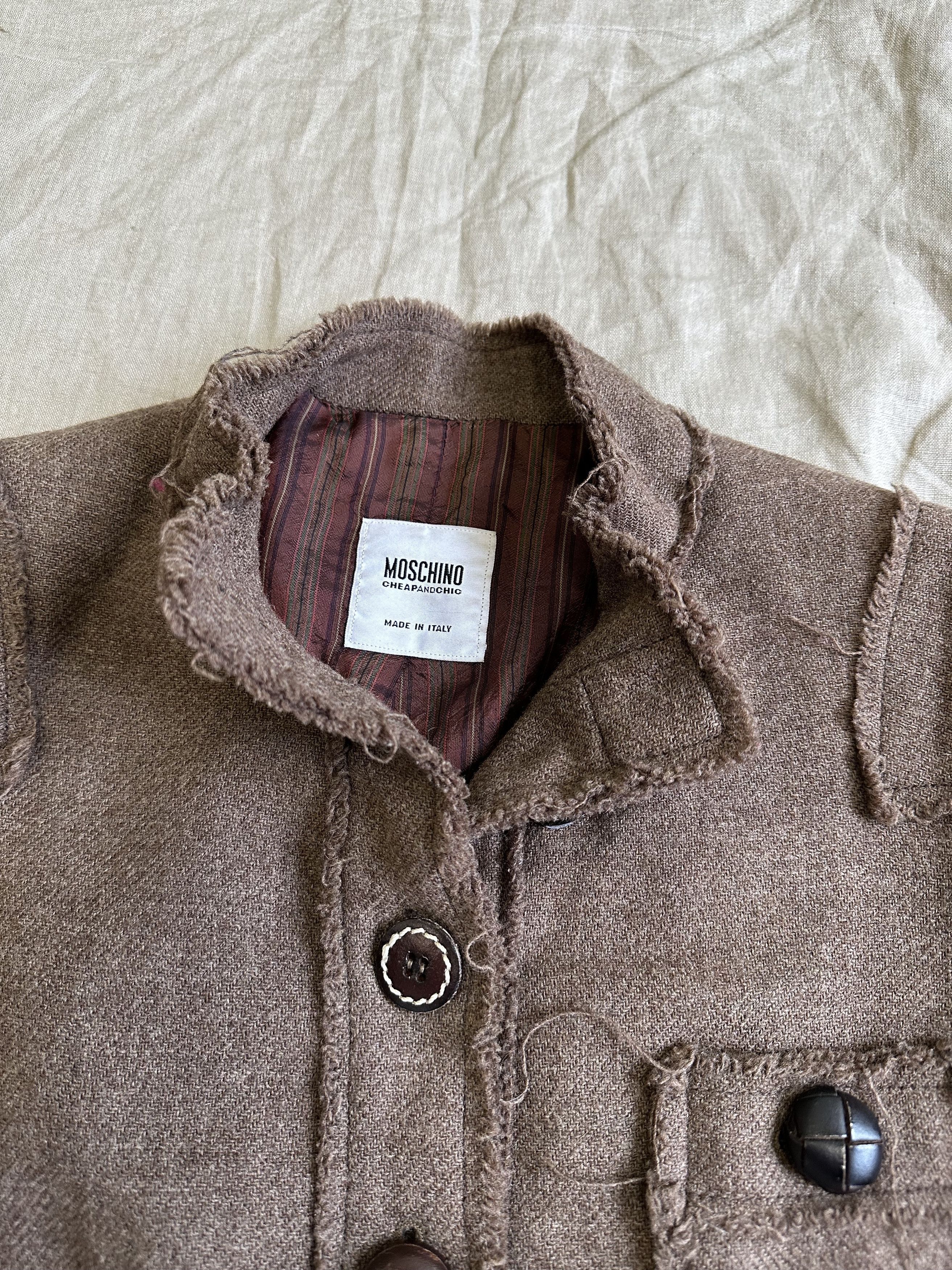 Moschino Moschino Cheap and Chic Vintage Wool Jacket 6353AC Size S / US 4 / IT 40 - 2 Thumbnail