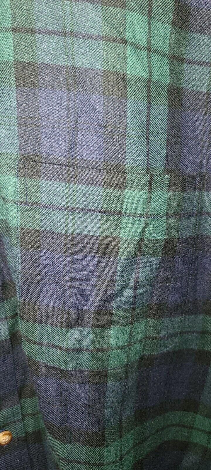 Brooks Brothers Brooks Brothers Regent Fit Men's XXL Navy Green Plaid Size US XXL / EU 58 / 5 - 2 Thumbnail