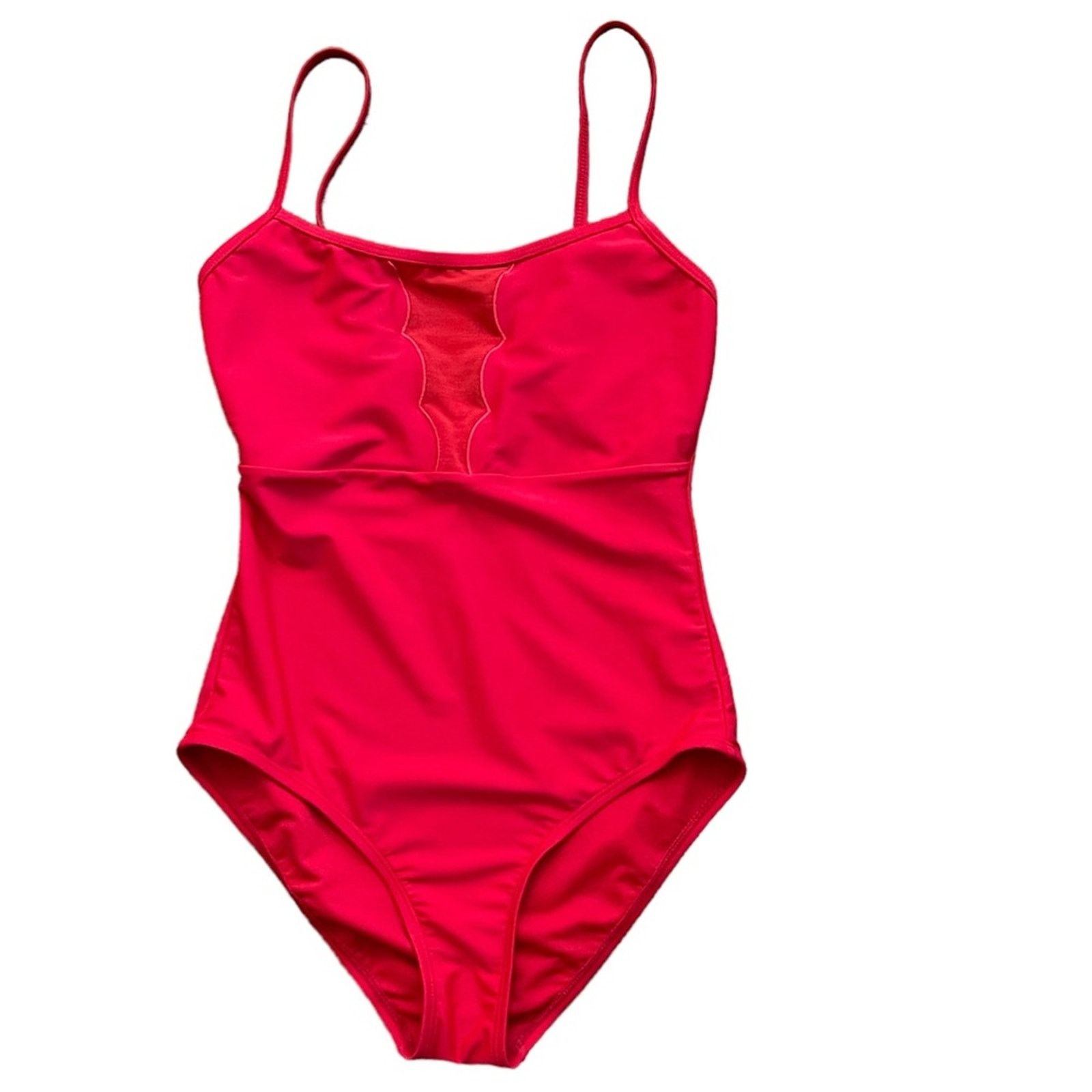 Betsey Johnson Betsy Johnson Red Malibu One piece Swim Suit Size ONE SIZE - 3 Thumbnail