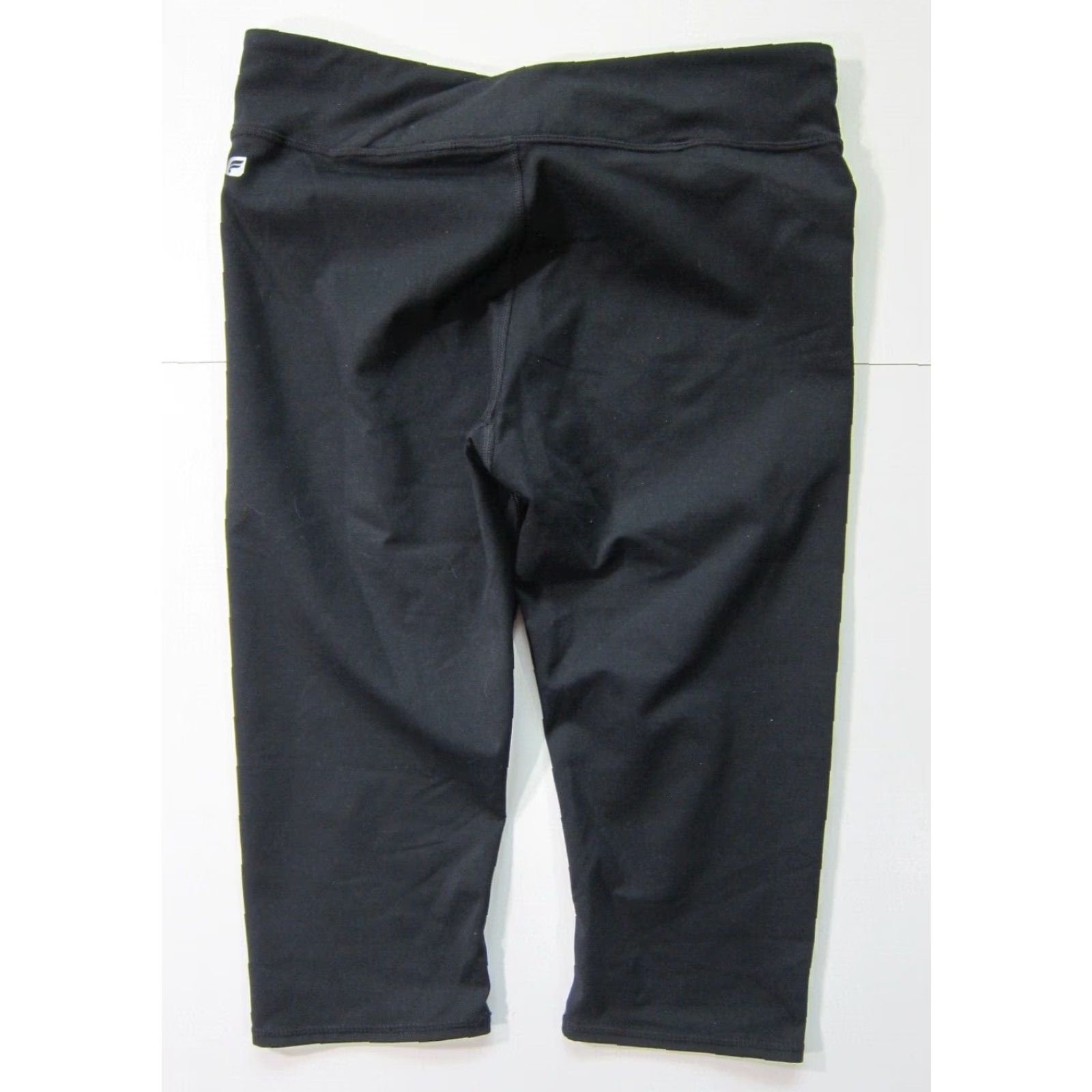 Fabletics Fabletics Black Stretch Compression Cropped Yoga Workout Legging Pant Women M Size 32" / US 10 / IT 46 - 7 Thumbnail