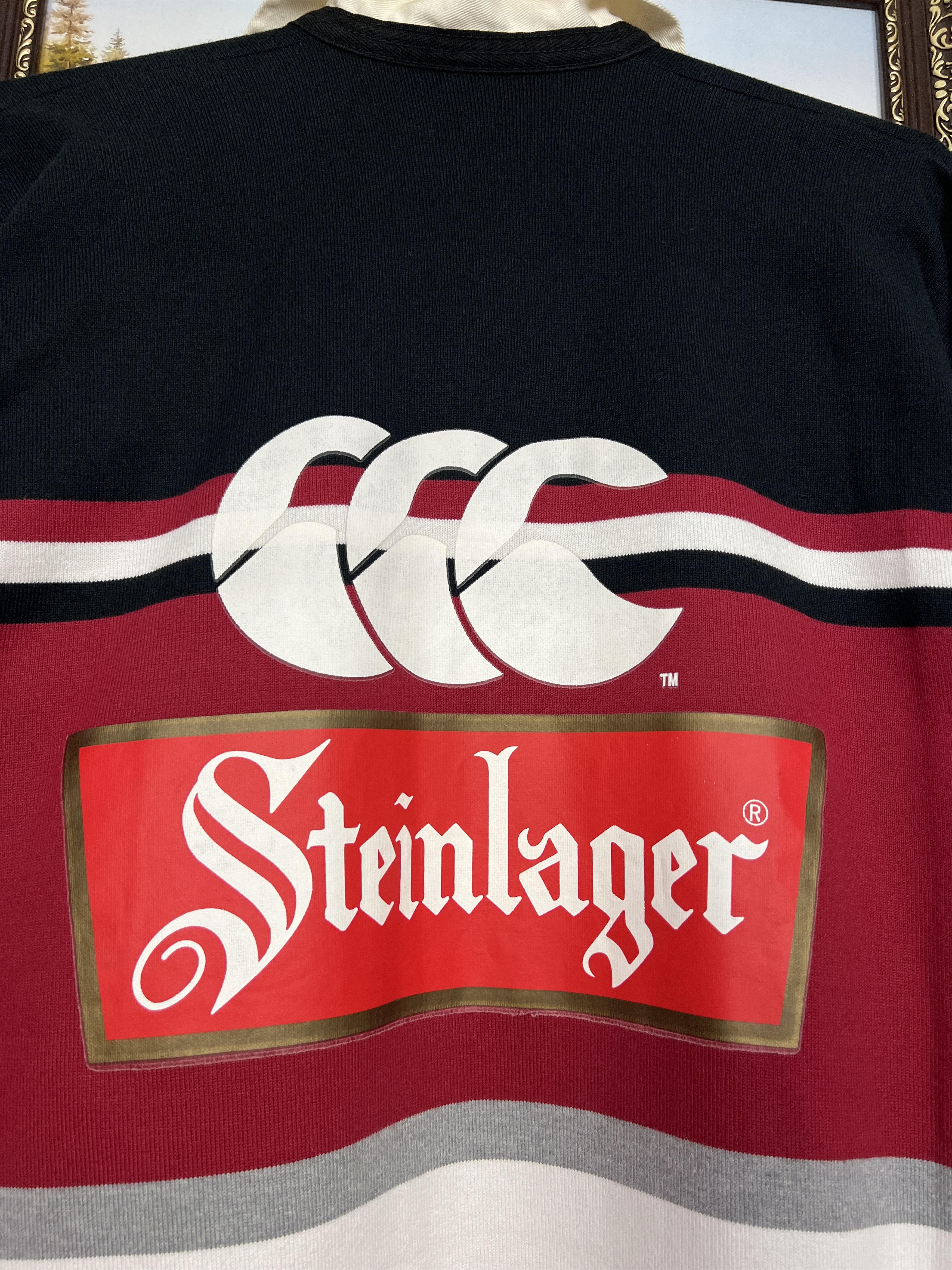 Canterbury of New Zealand Vintage Canterbury All Blacks Rugby Union Long Sleeve Jersey Size US S / EU 44-46 / 1 - 9 Thumbnail