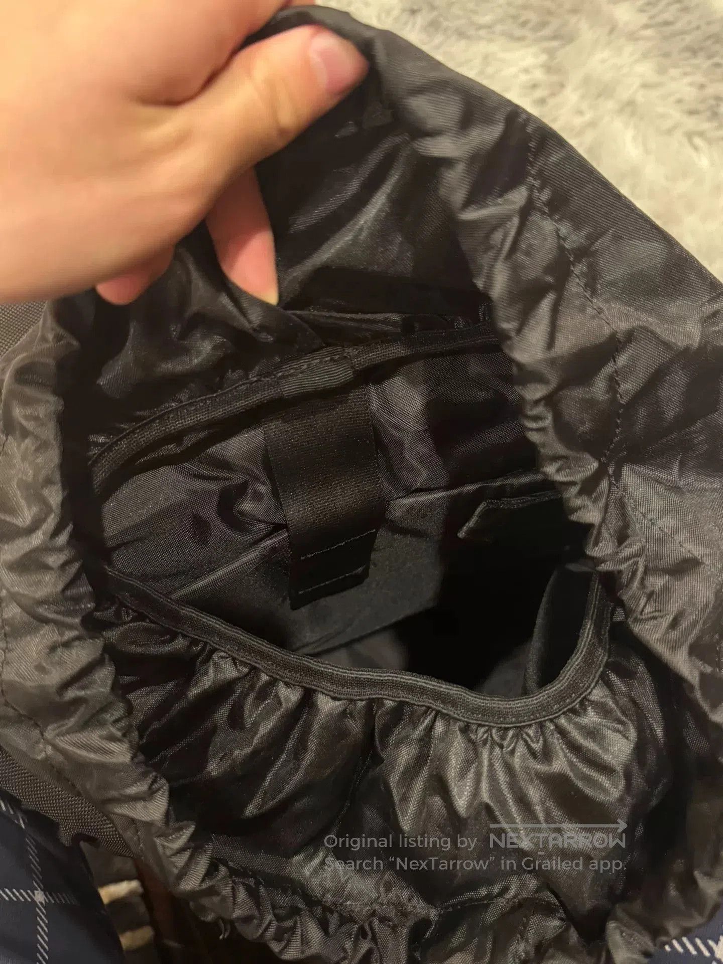 Yohji Yamamoto Yohji Yamamoto x New Era Embroidered Backpack. Size ONE SIZE - 6 Thumbnail