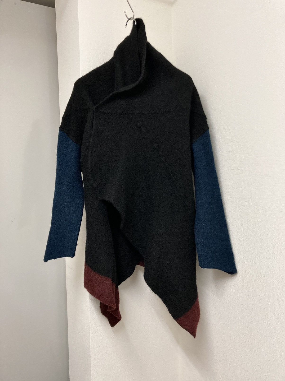 Japanese Brand siva knit deformed draping cardigan Size US M / EU 48-50 / 2 - 3 Thumbnail